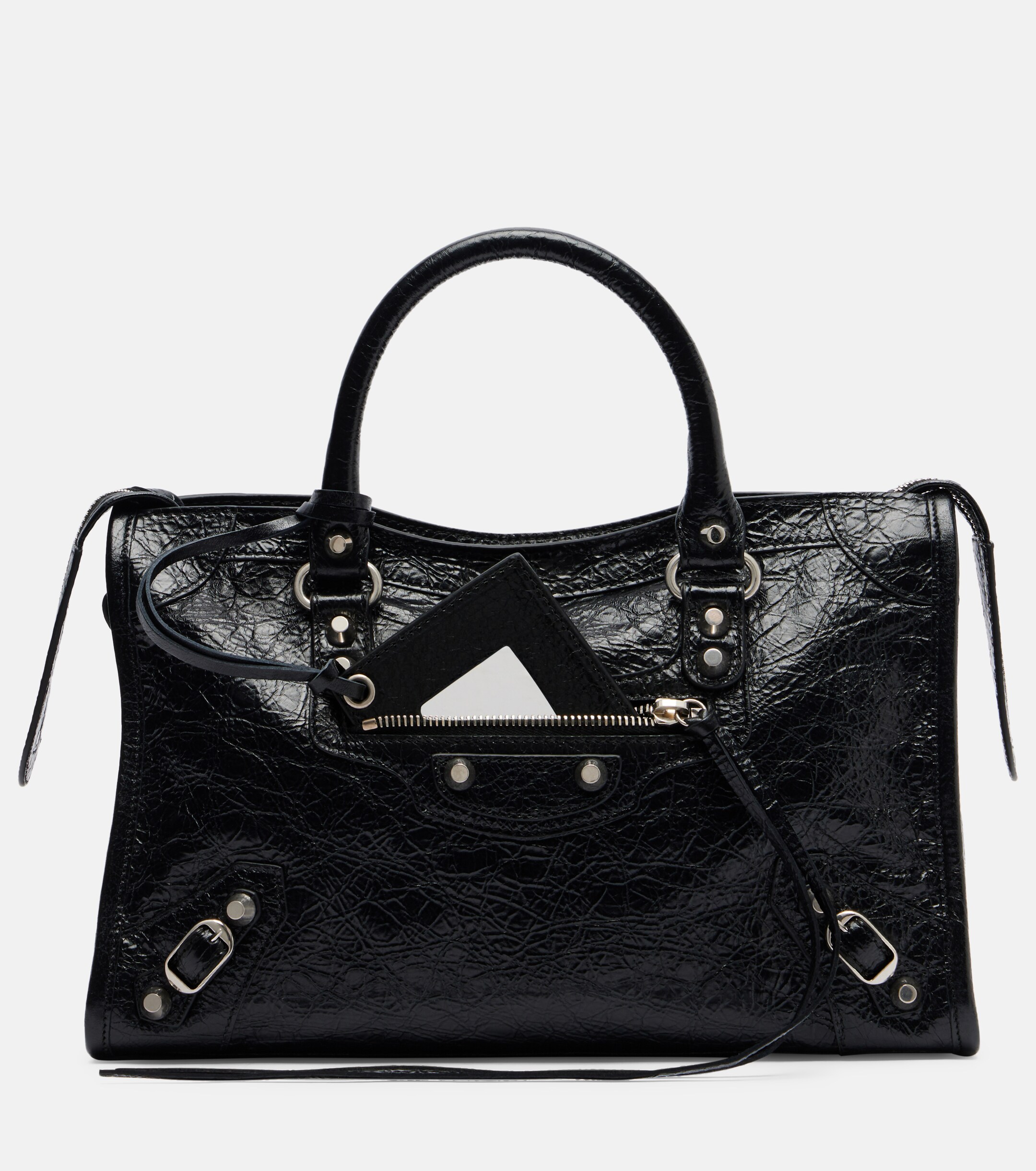 Balenciaga Le City Small leather top-handle bag