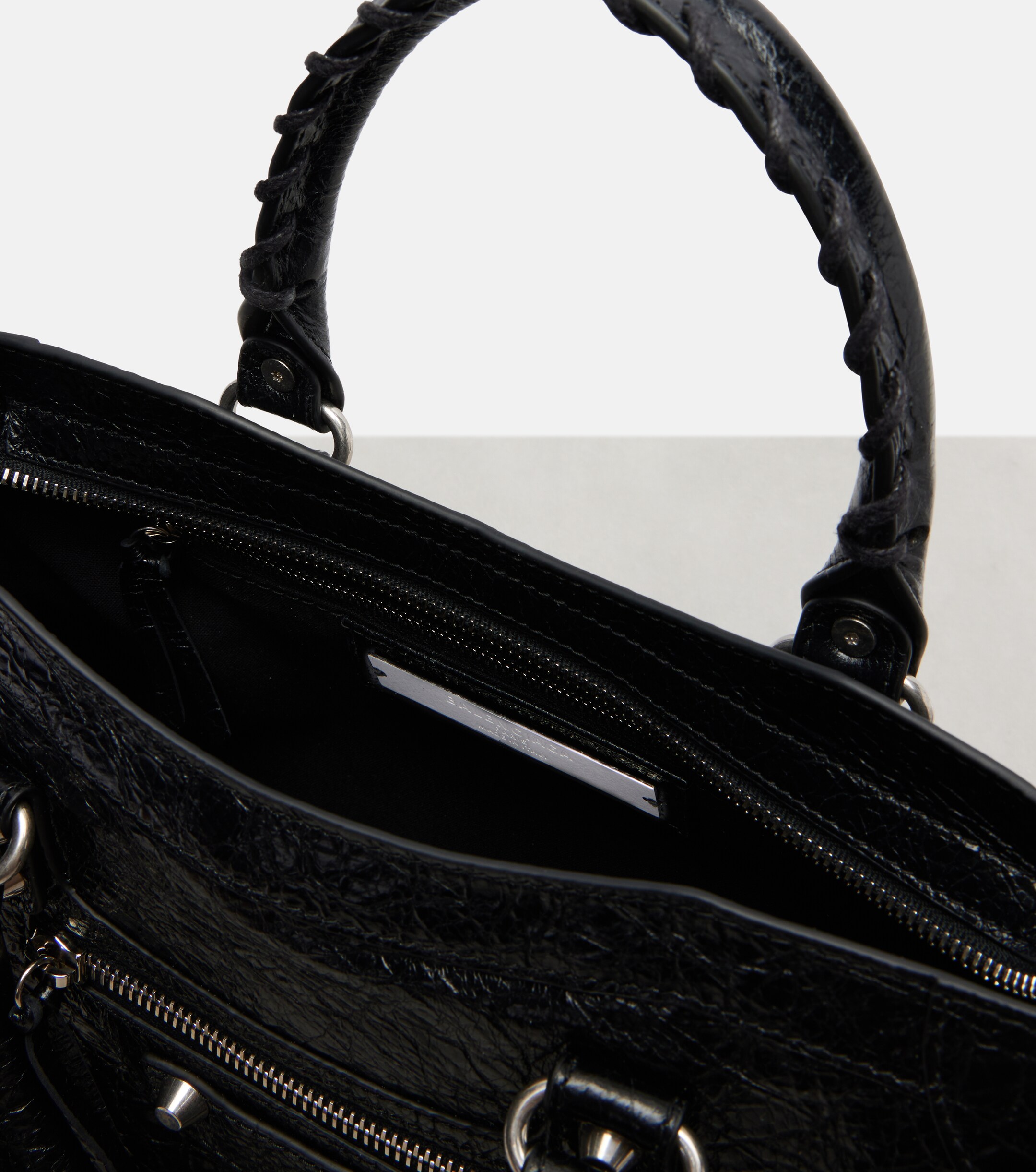 Balenciaga Le City Small leather top-handle bag
