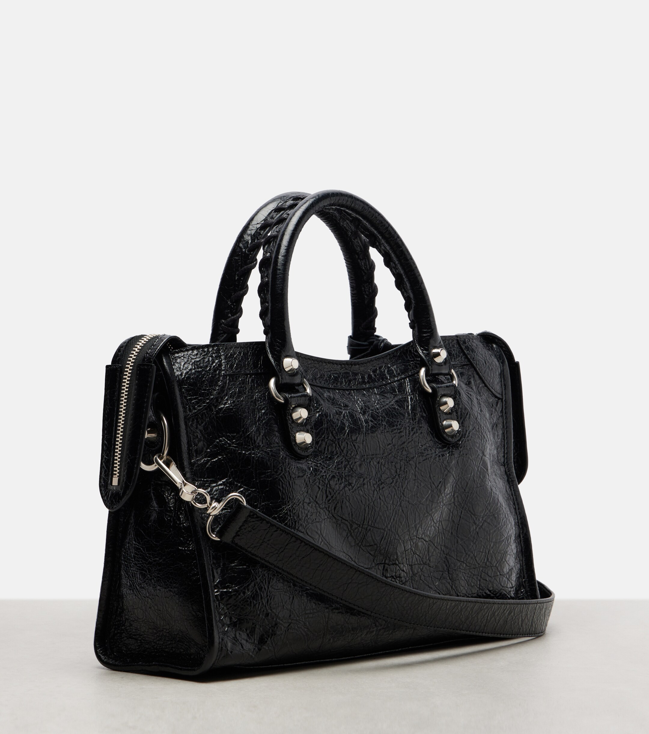 Balenciaga Le City Small leather top-handle bag