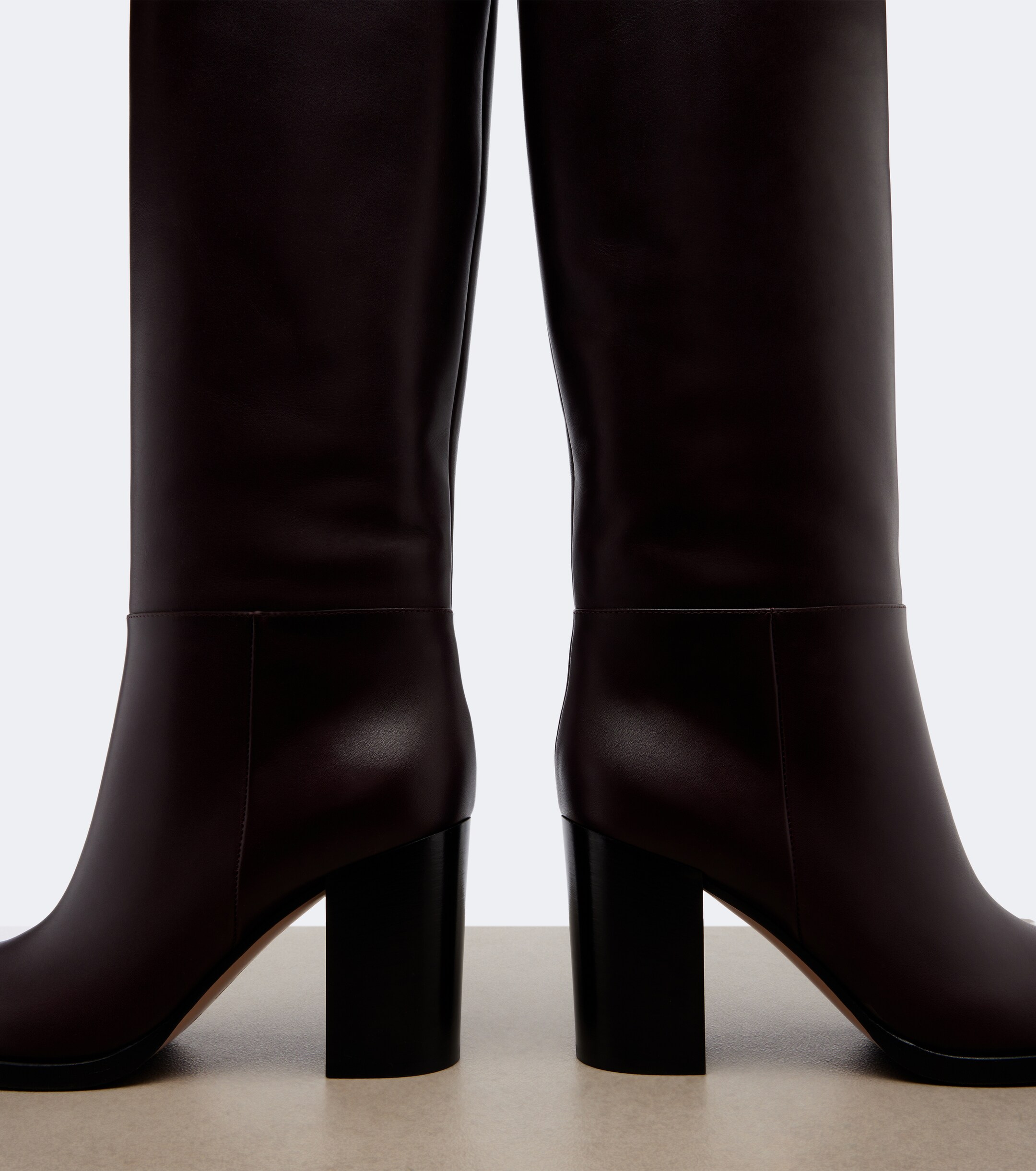 GIANVITO ROSSI Gianvito Rossi Santiago leather knee-high boots