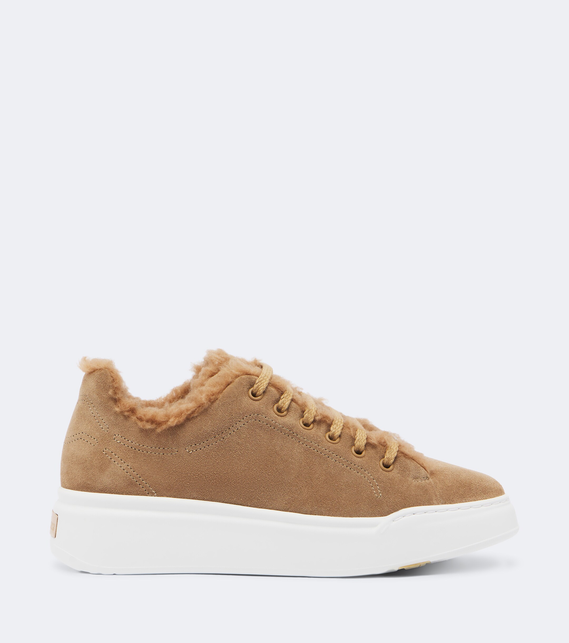 Max Mara Max Mara Suede low-top sneakers