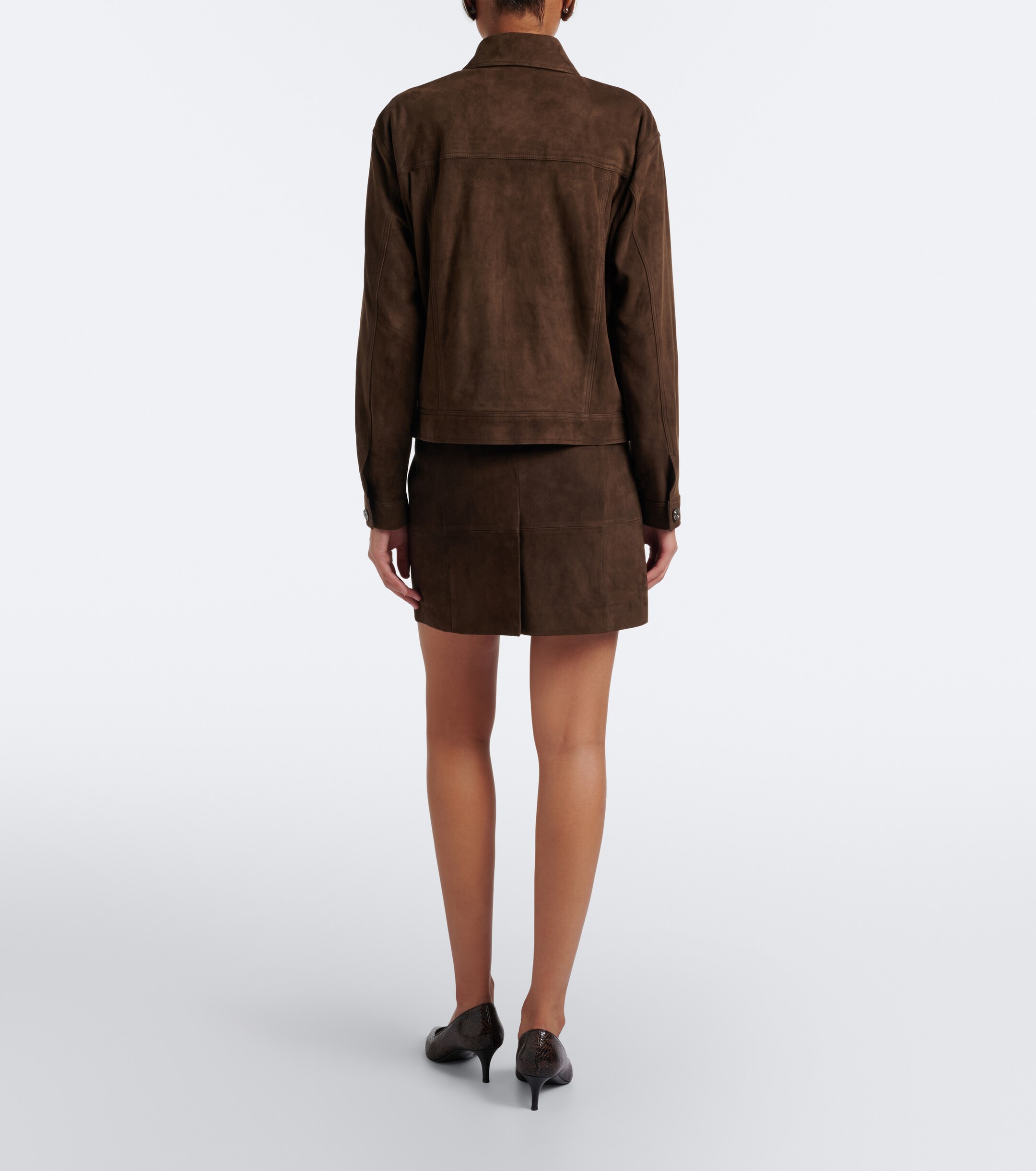 Vince Vince Suede miniskirt