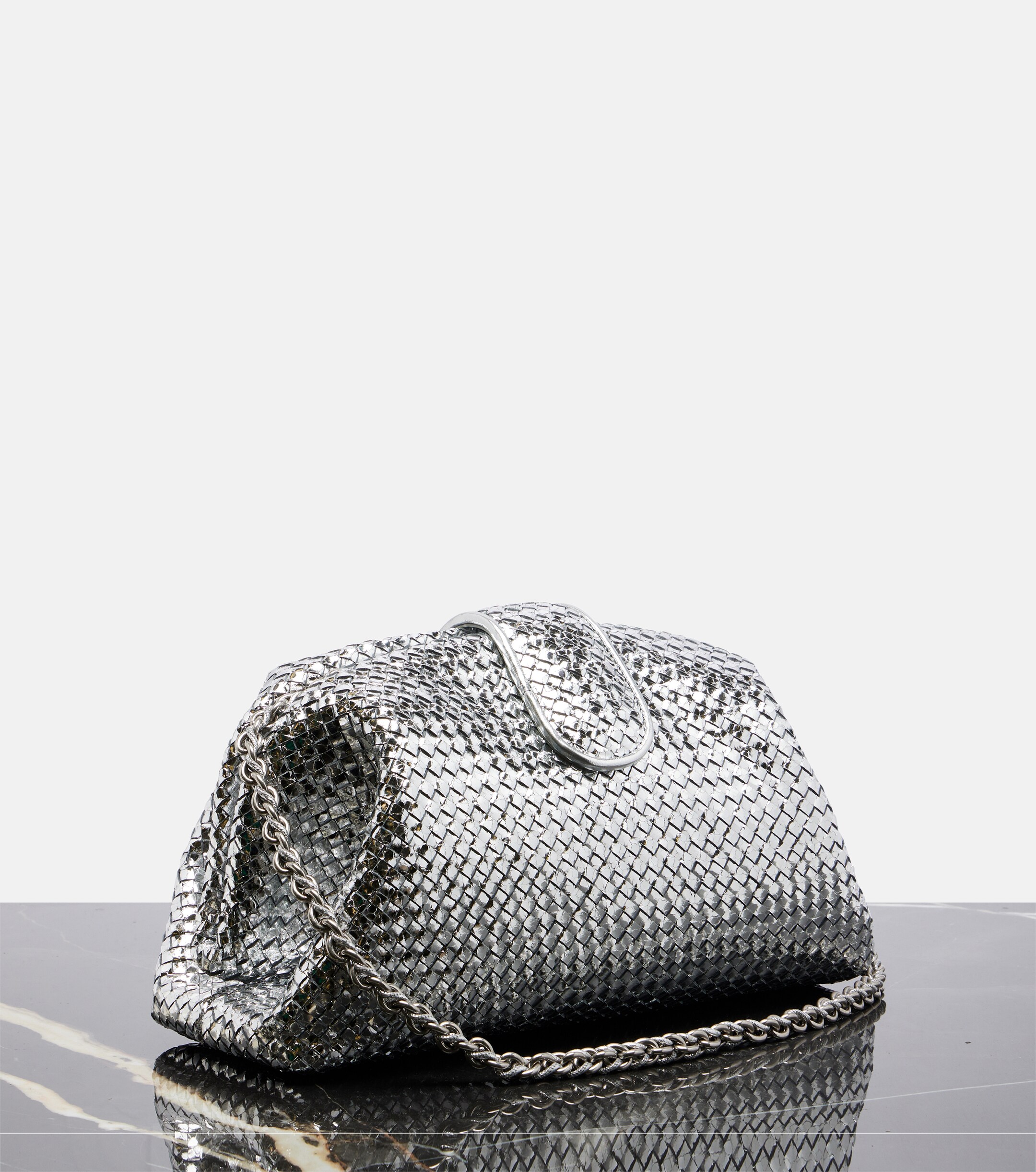 Bottega Veneta Lauren 1980 Medium leather clutch