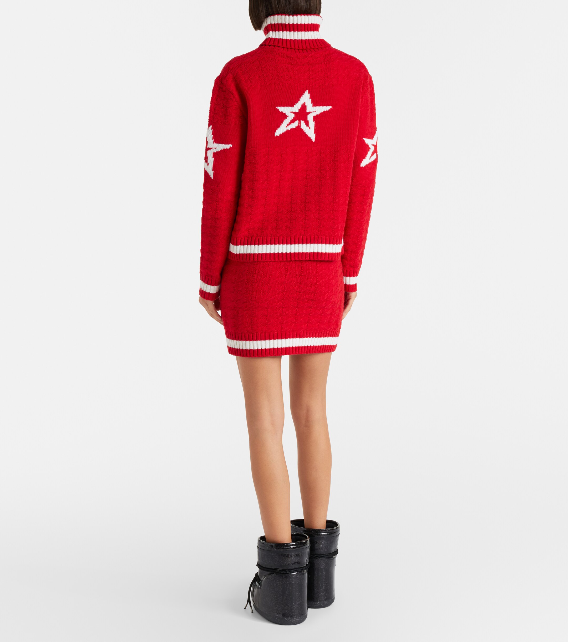 PERFECT MOMENT Perfect Moment Glacier wool turtleneck sweater