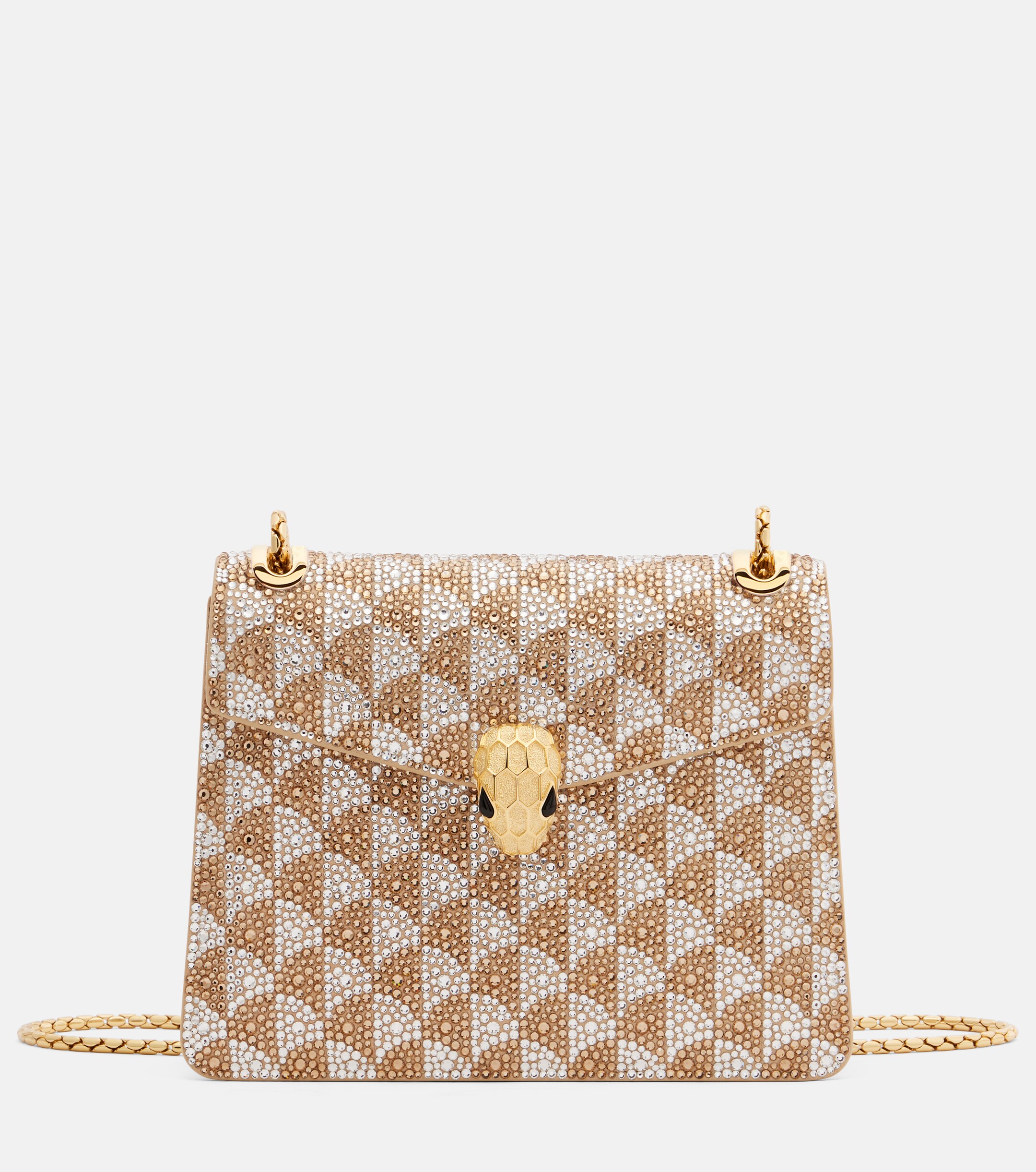 Bvlgari Serpenti Forever embellished crossbody bag