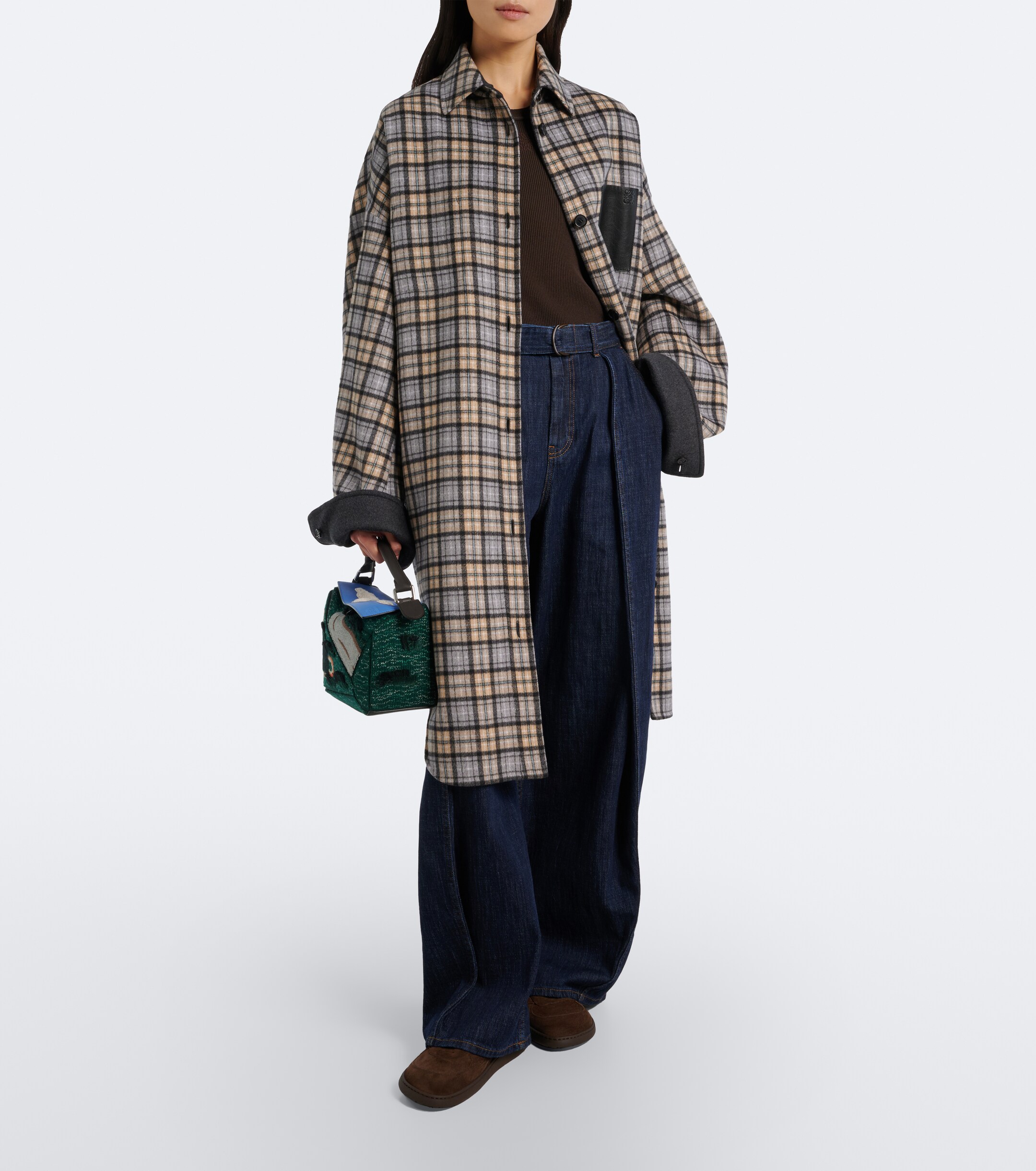 Loewe x Louis Wain Futurist Cat Puzzle top-handle bag