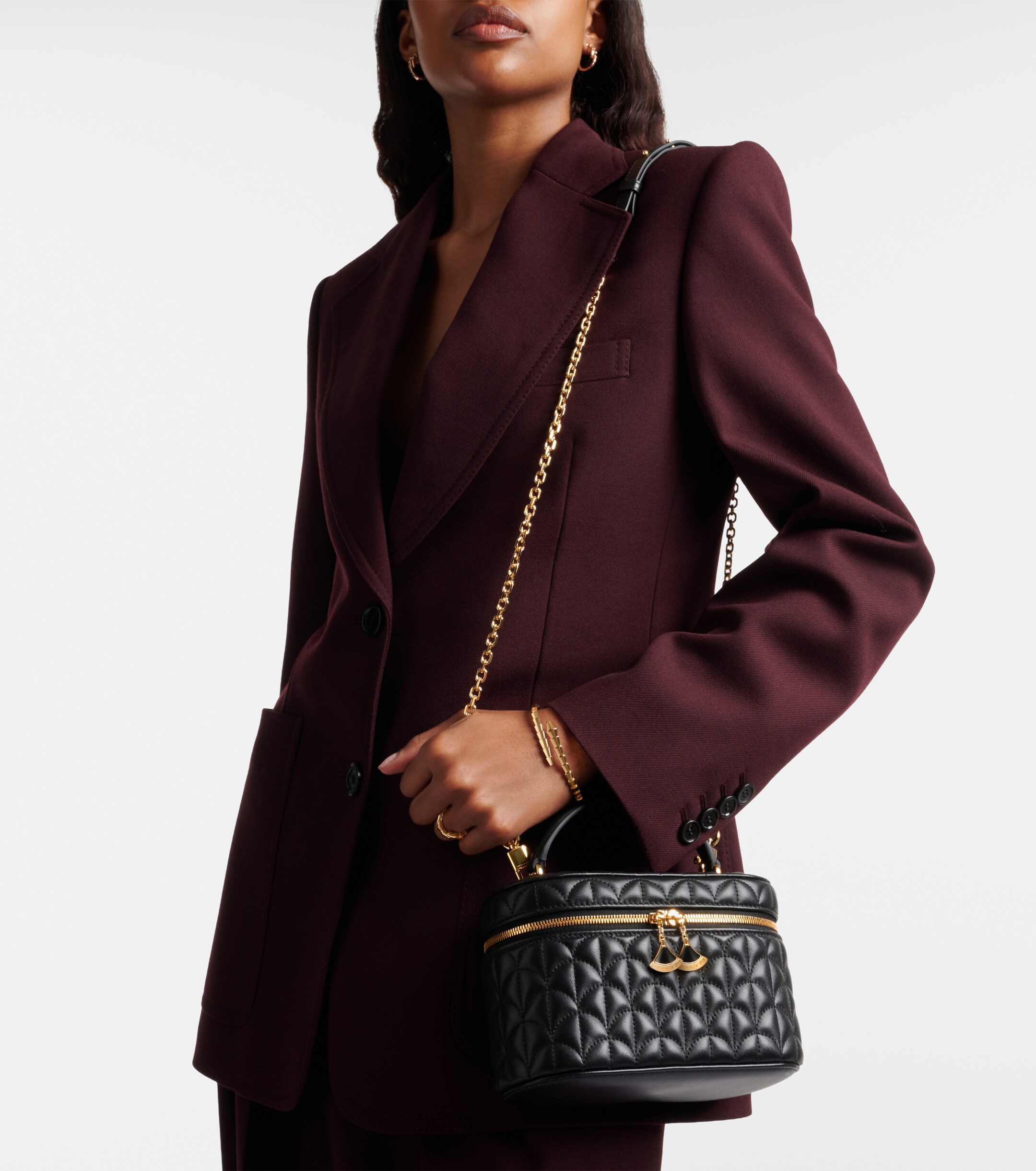 Bvlgari Divas’ Dream Small leather vanity bag thumbnail