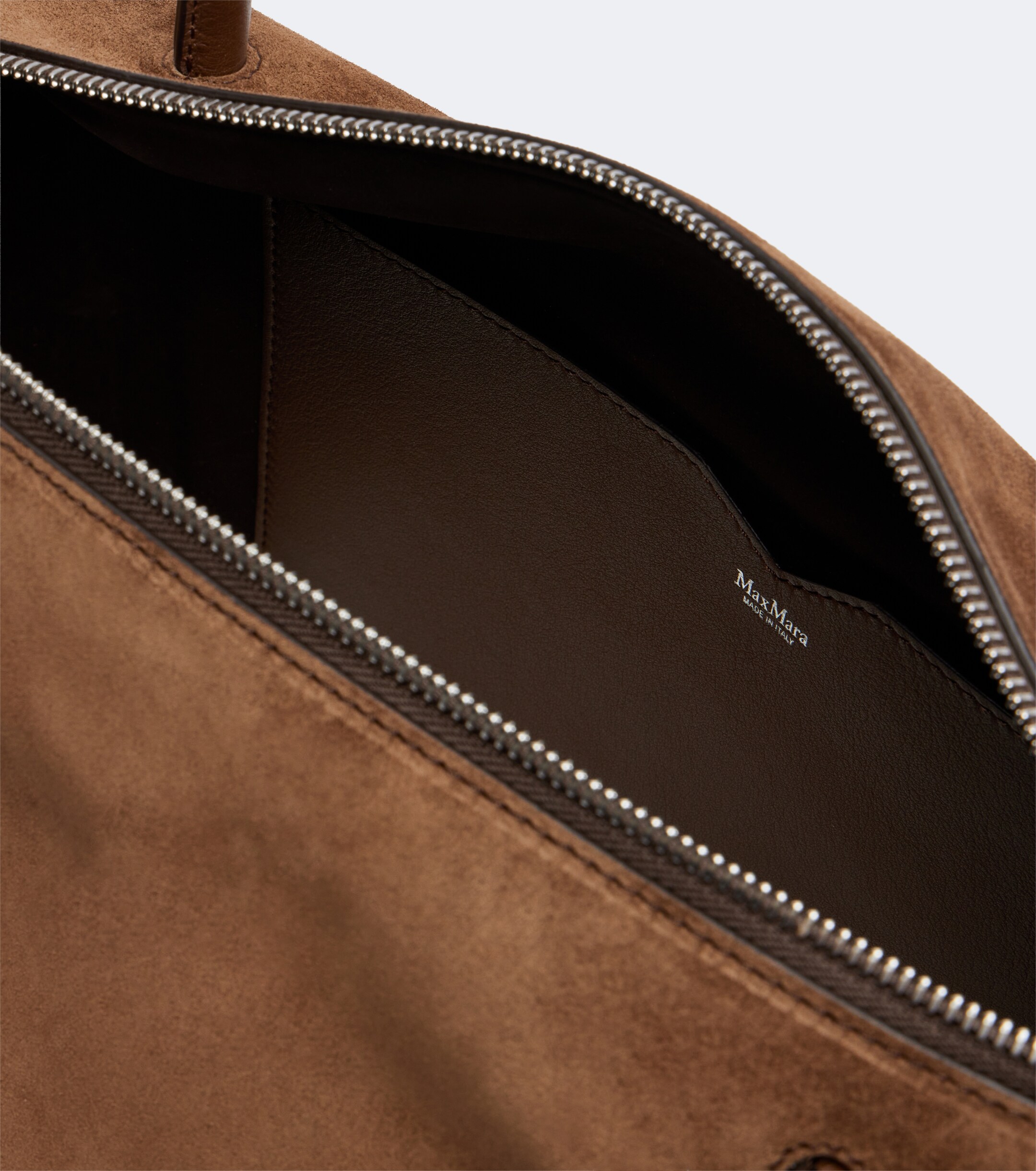 Max Mara Large suede shoulder bag