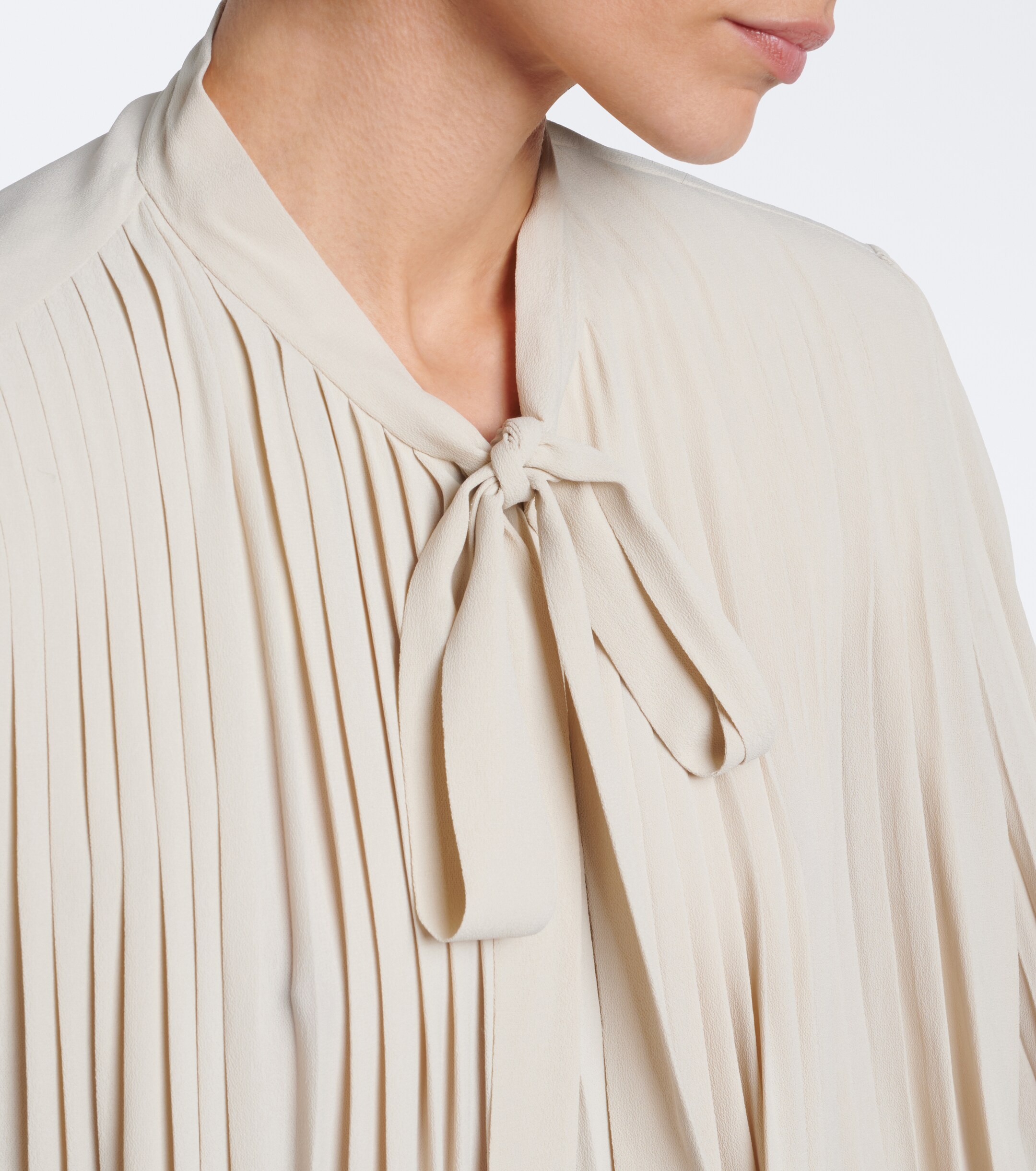 Tom Ford Tom Ford Plissé crêpe de chine blouse