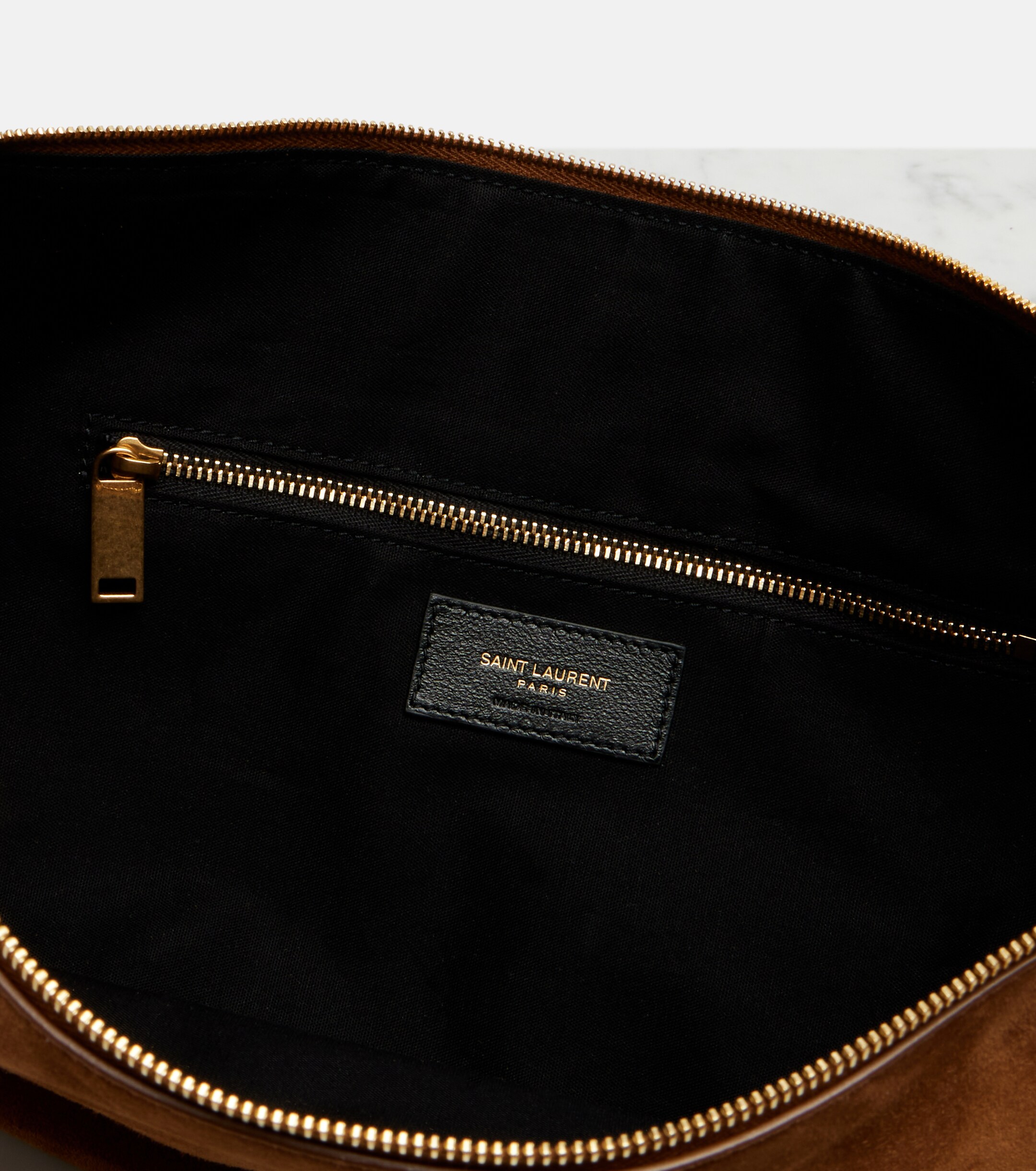 Saint Laurent Amalia Small suede shoulder bag