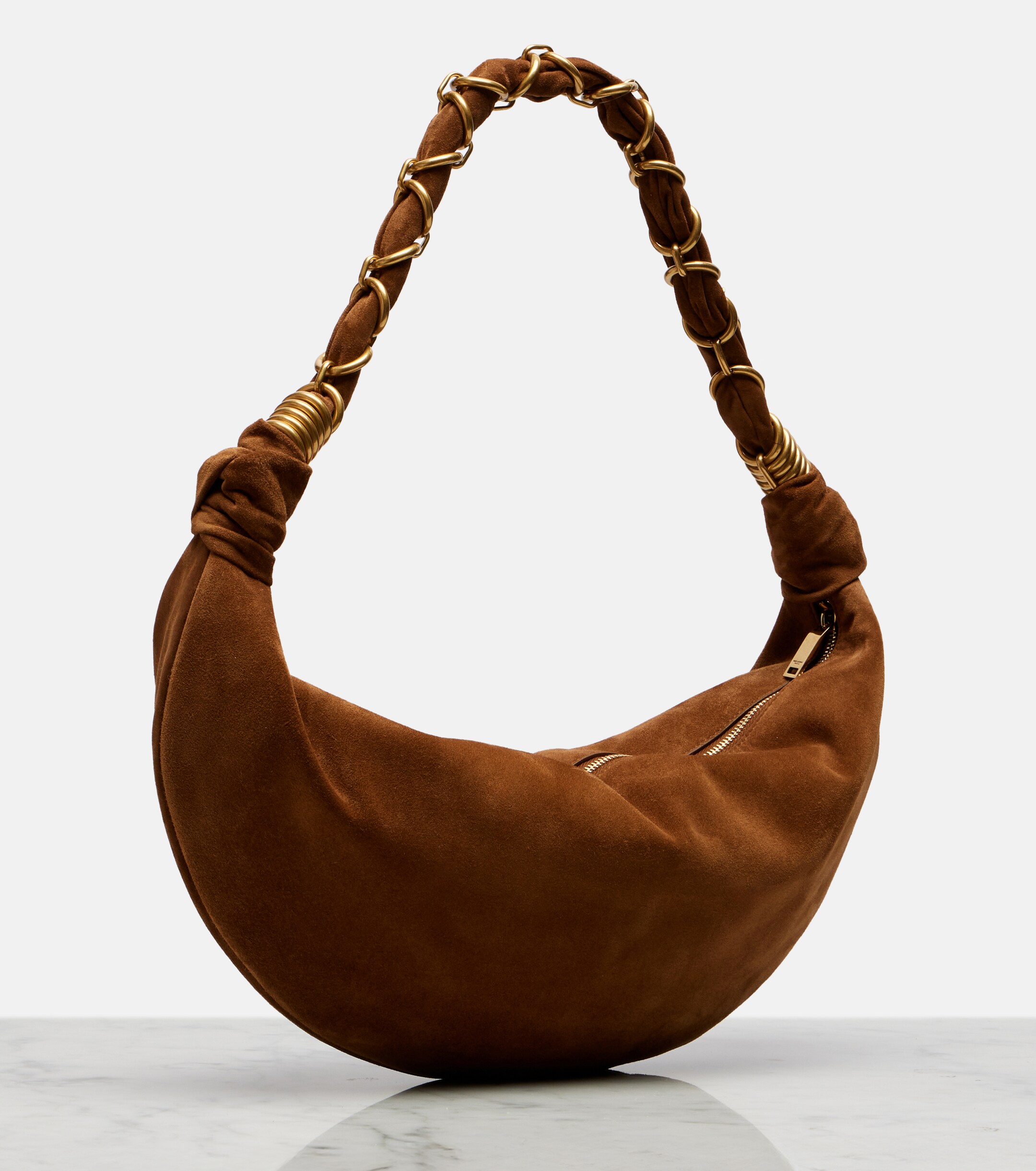 Saint Laurent Amalia Small suede shoulder bag