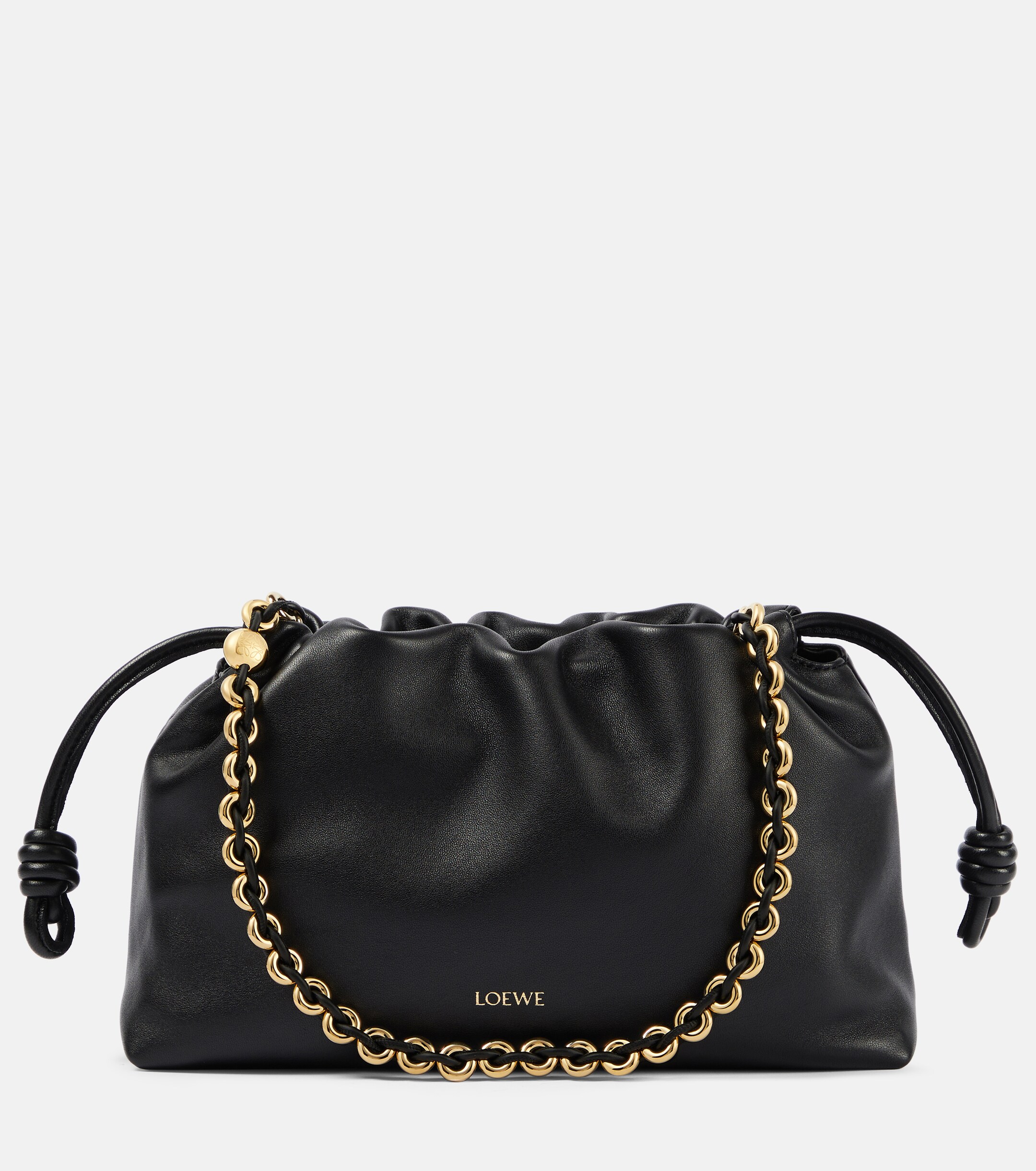 Loewe Flamenco Medium leather clutch