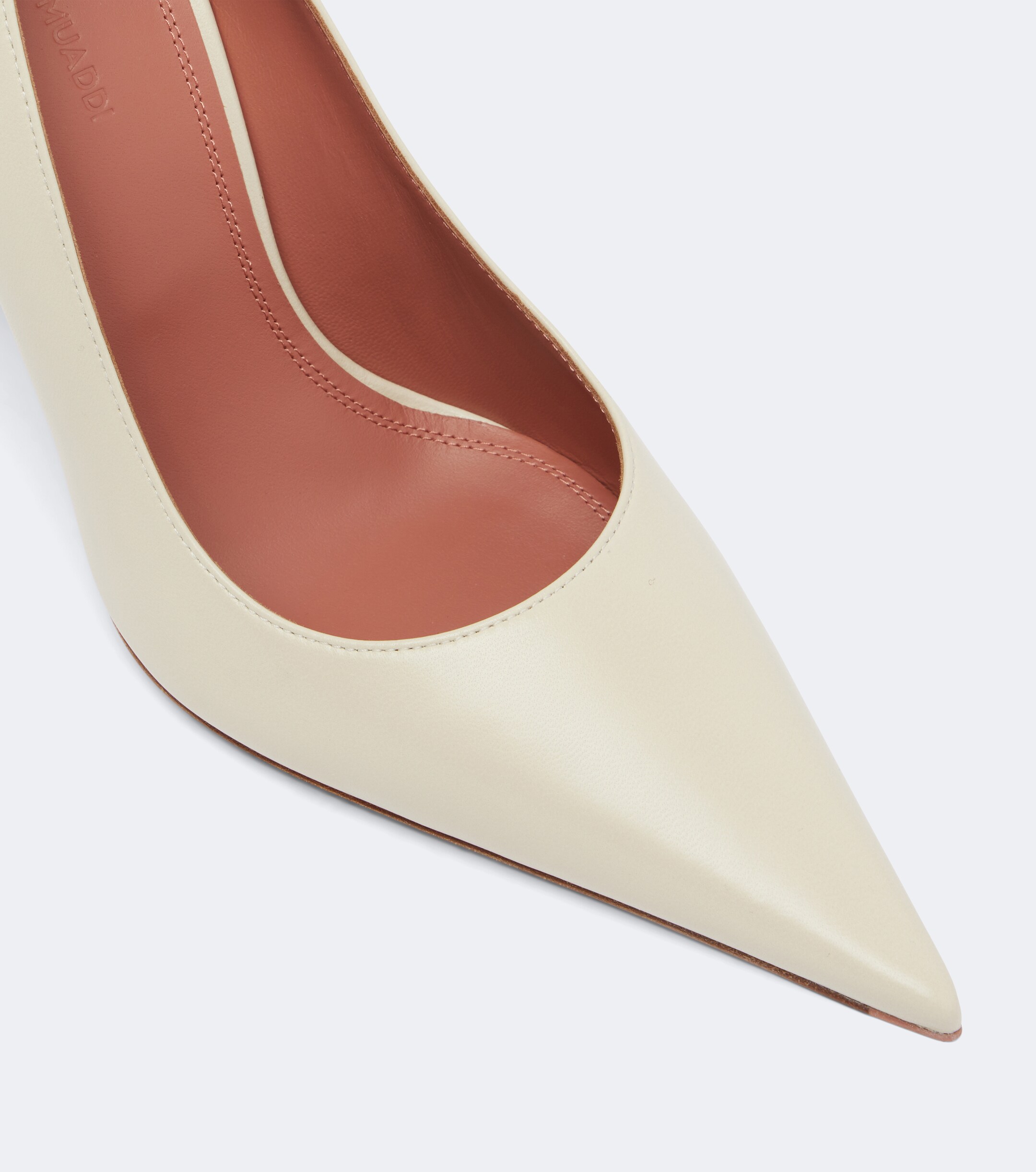 AMINA MUADDI Amina Muaddi Barbara leather pumps