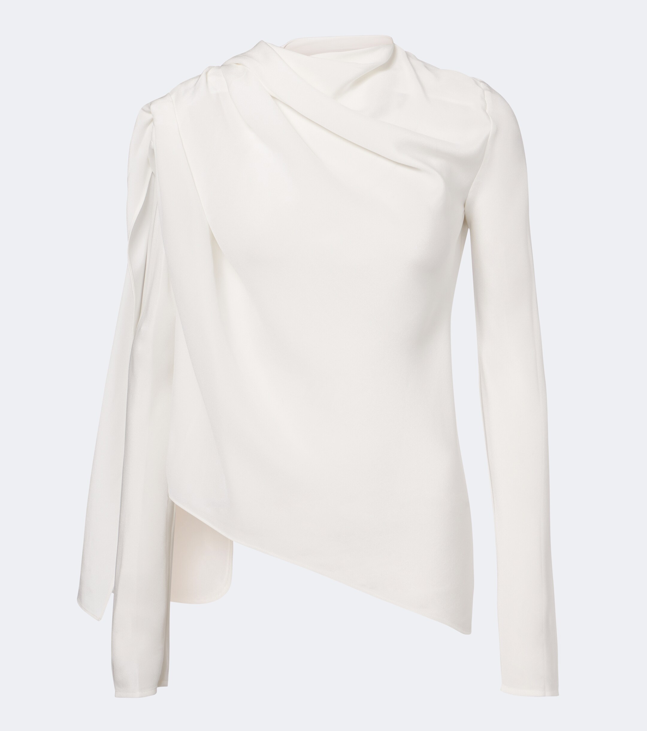 TOVE Tove Maevi draped caped silk top
