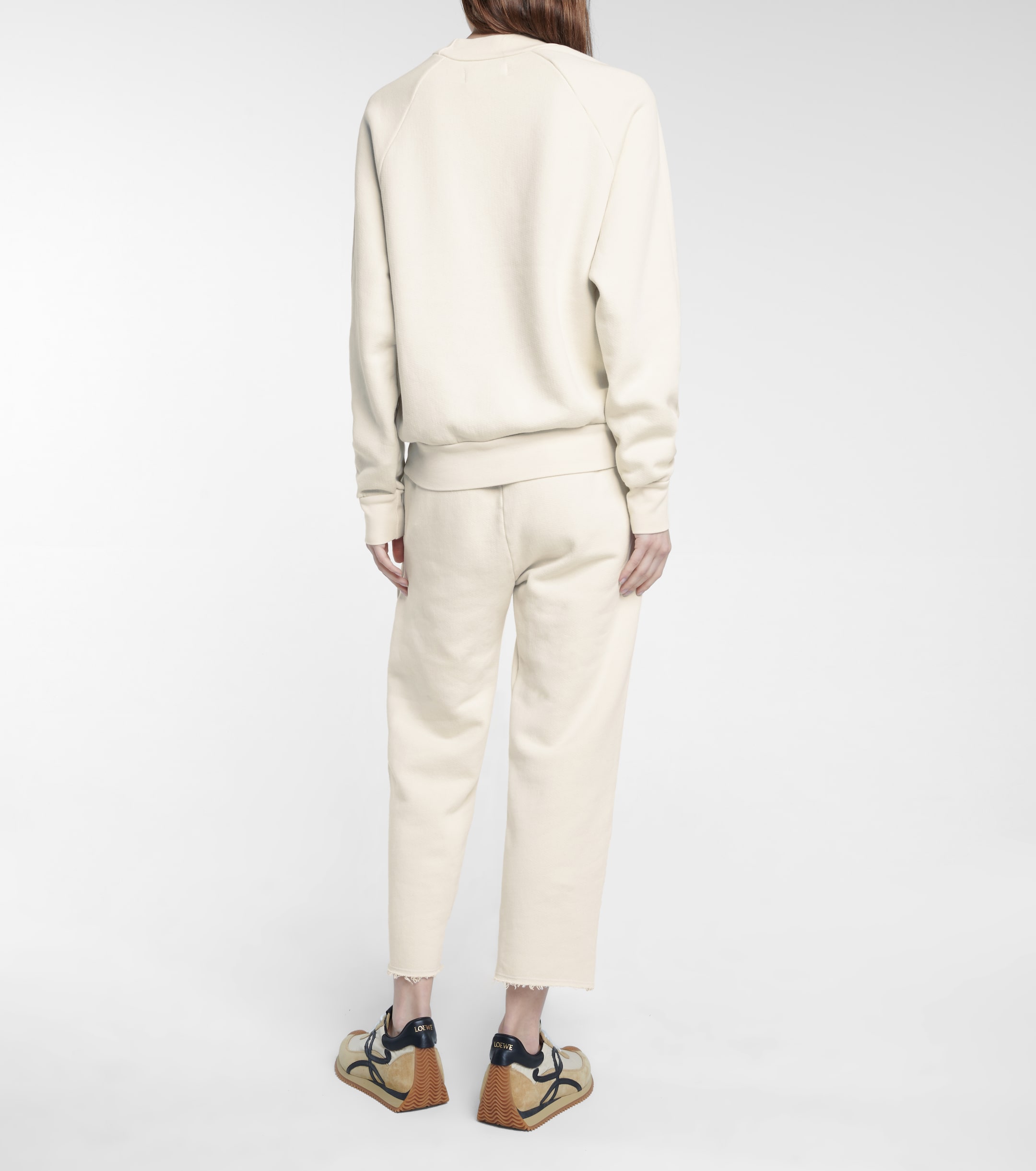 Les Tien Cotton fleece mockneck sweatshirt thumbnail