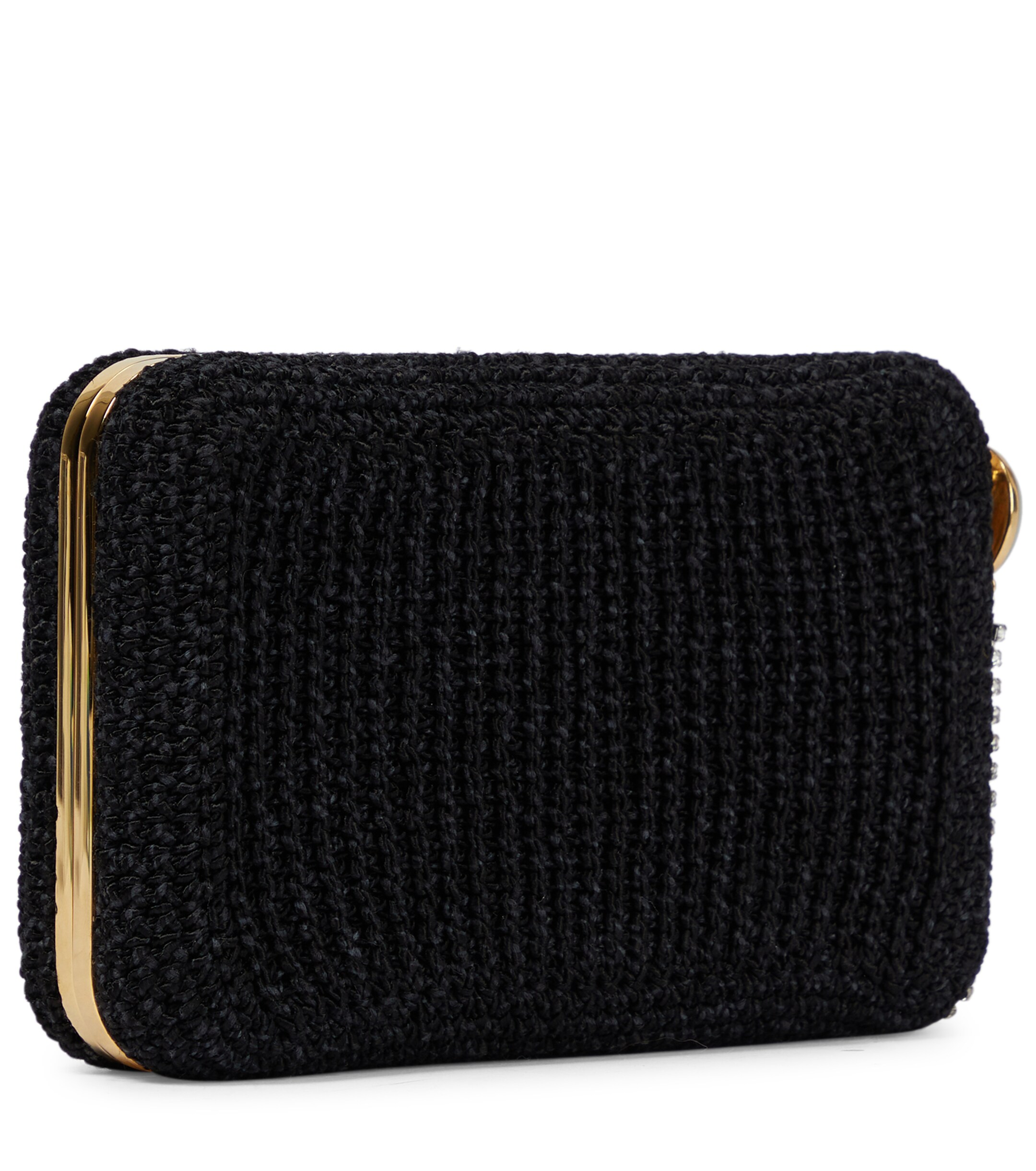 Magda Butrym Lelia Mini embellished fringed clutch