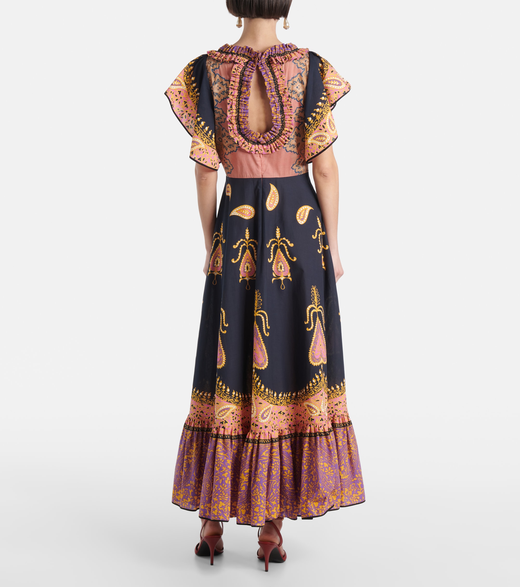 valentino bohemian dress Alessandro Michele makes bohemian-chic Valentino debut with new it-bag