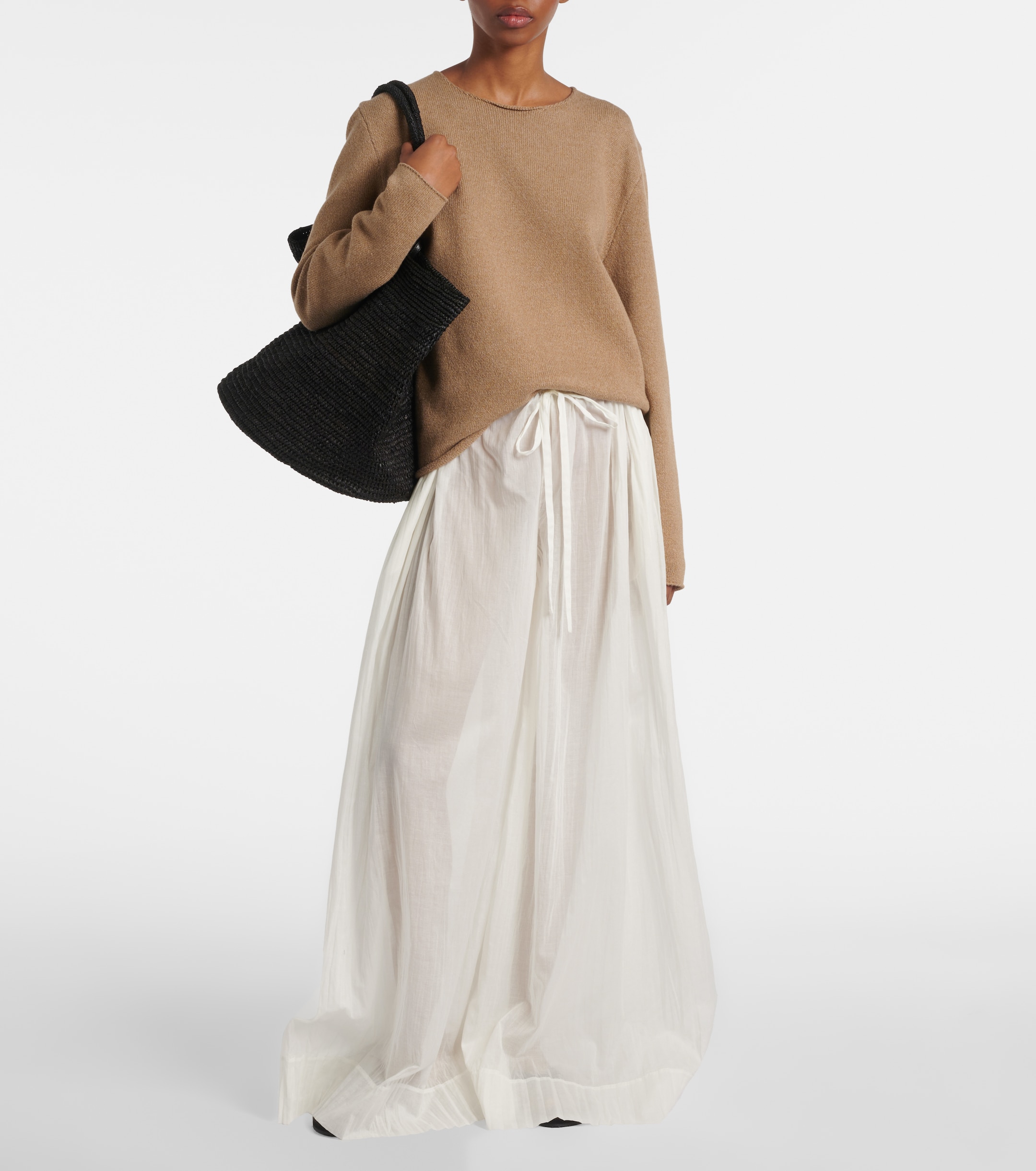 The Row Hypnosta cotton wide-leg pants
