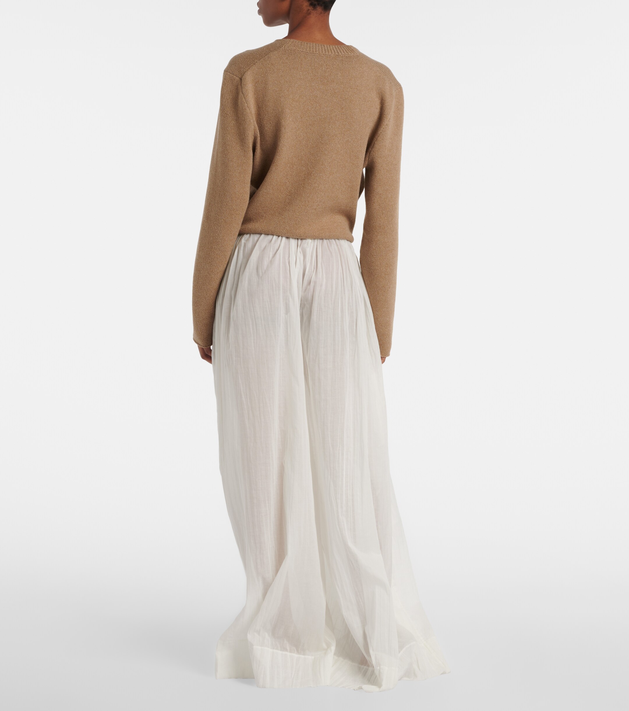 The Row Hypnosta cotton wide-leg pants thumbnail