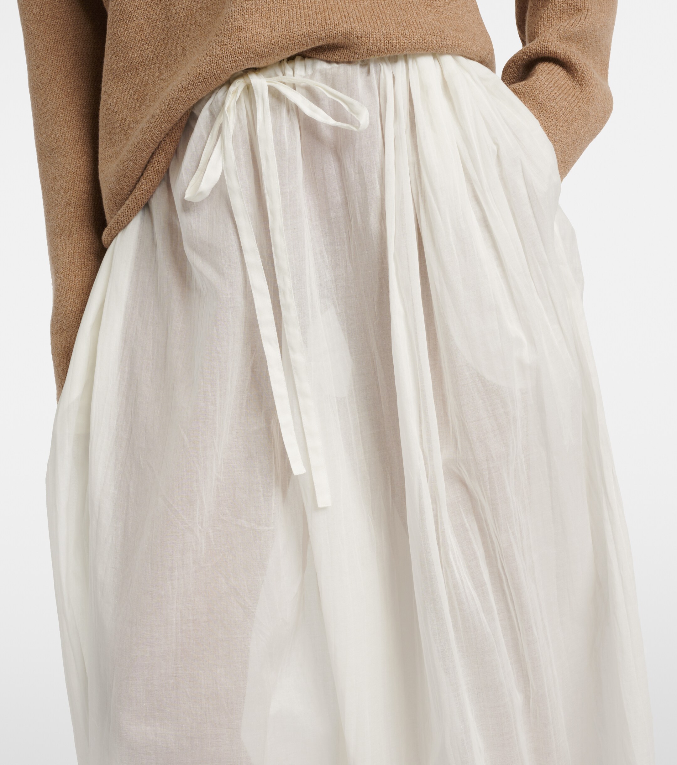 The Row Hypnosta cotton wide-leg pants thumbnail
