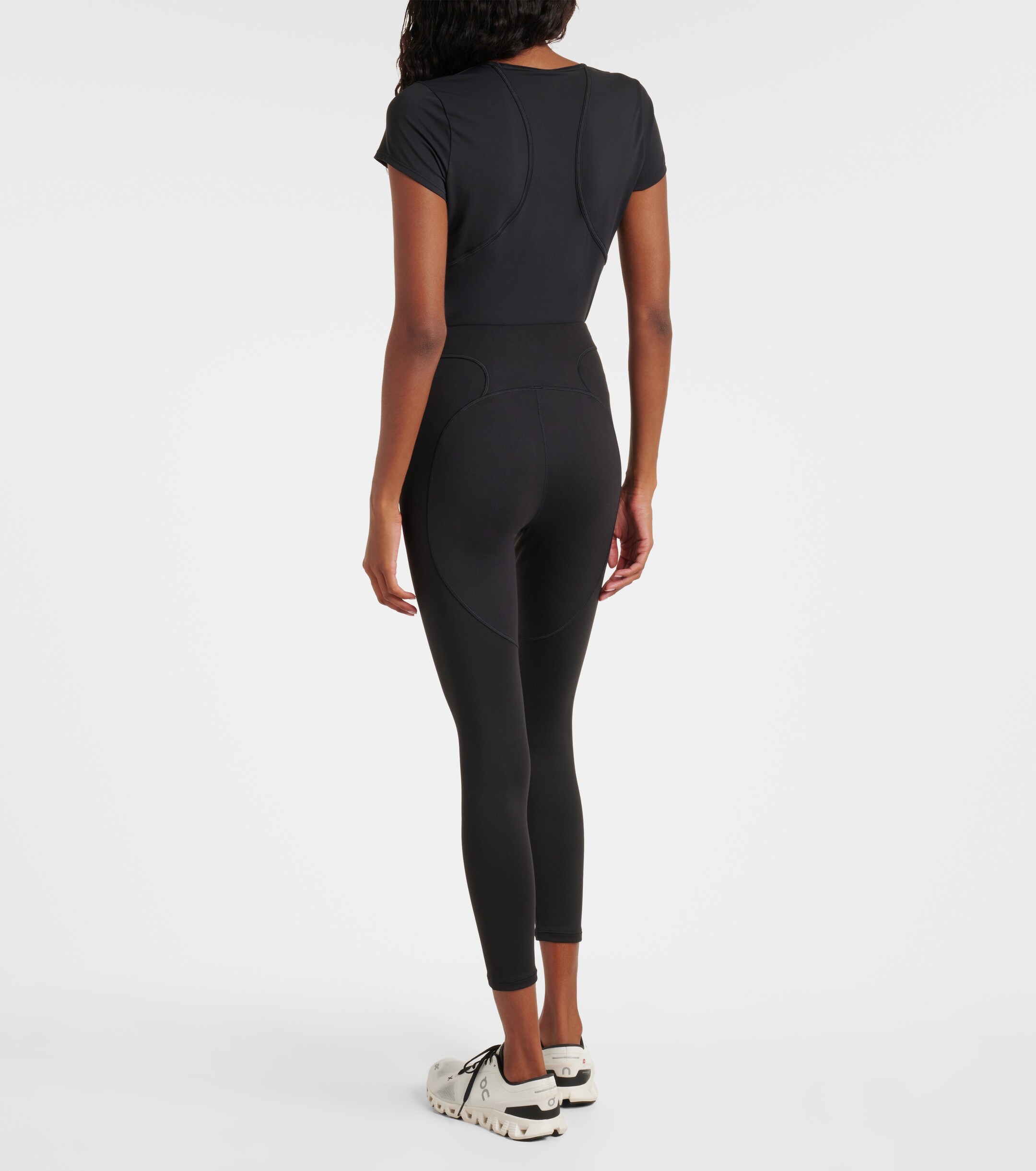 adidas by Stella McCartney Adidas by Stella McCartney Cropped high-rise leggings
