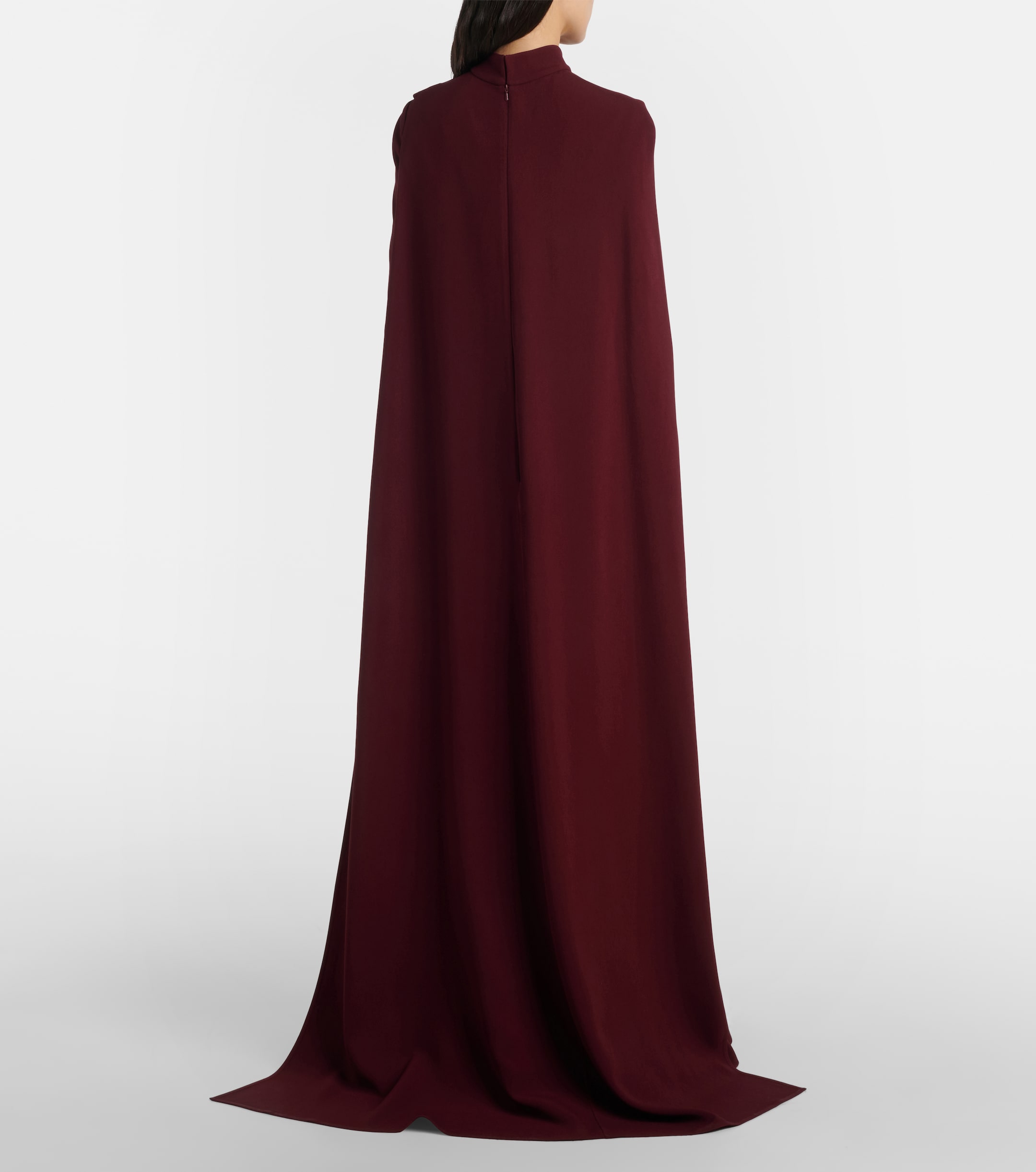 Elie Saab Cape-detail belted gown