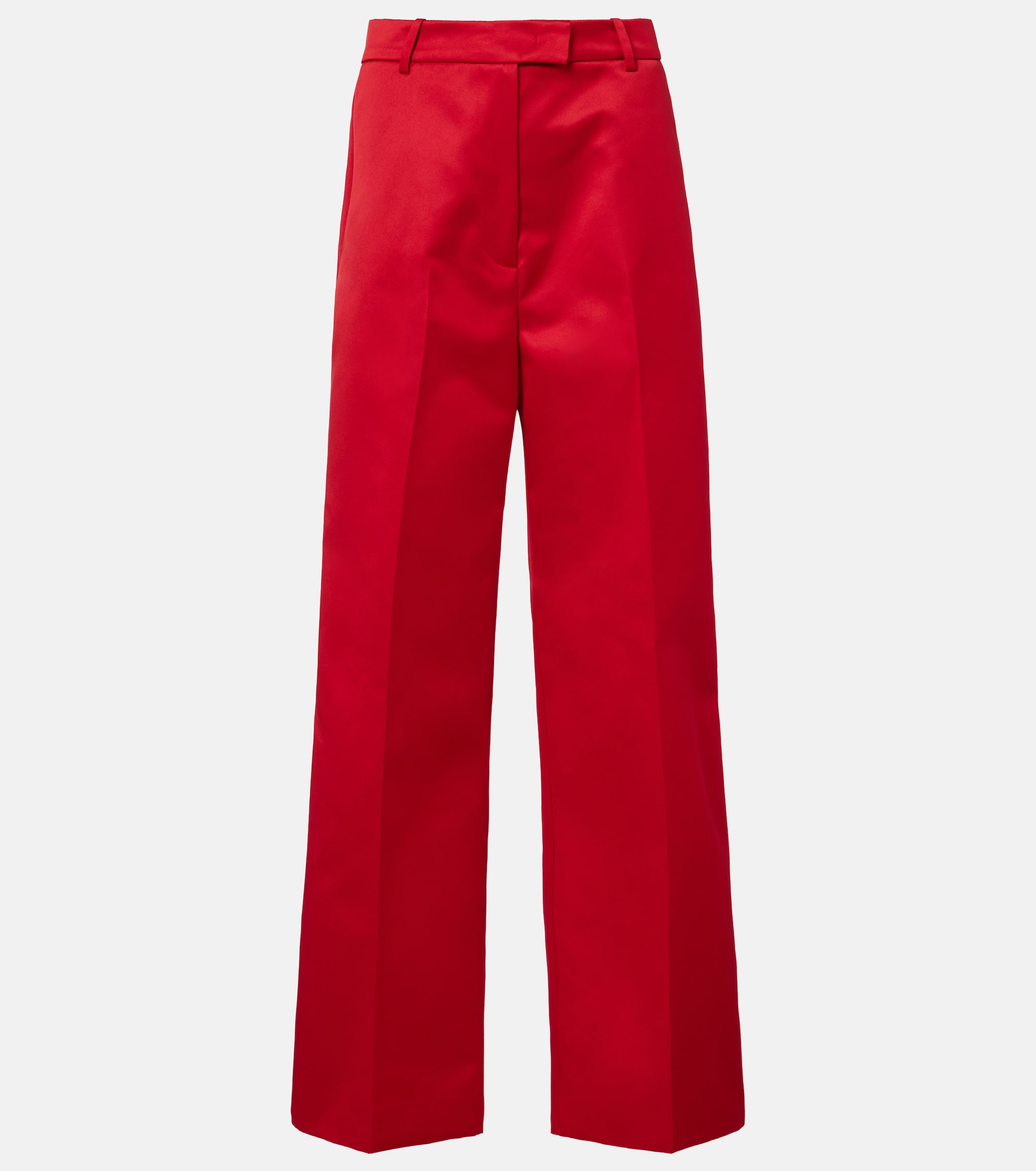 The Frankie Shop Brickell satin wide-leg pants