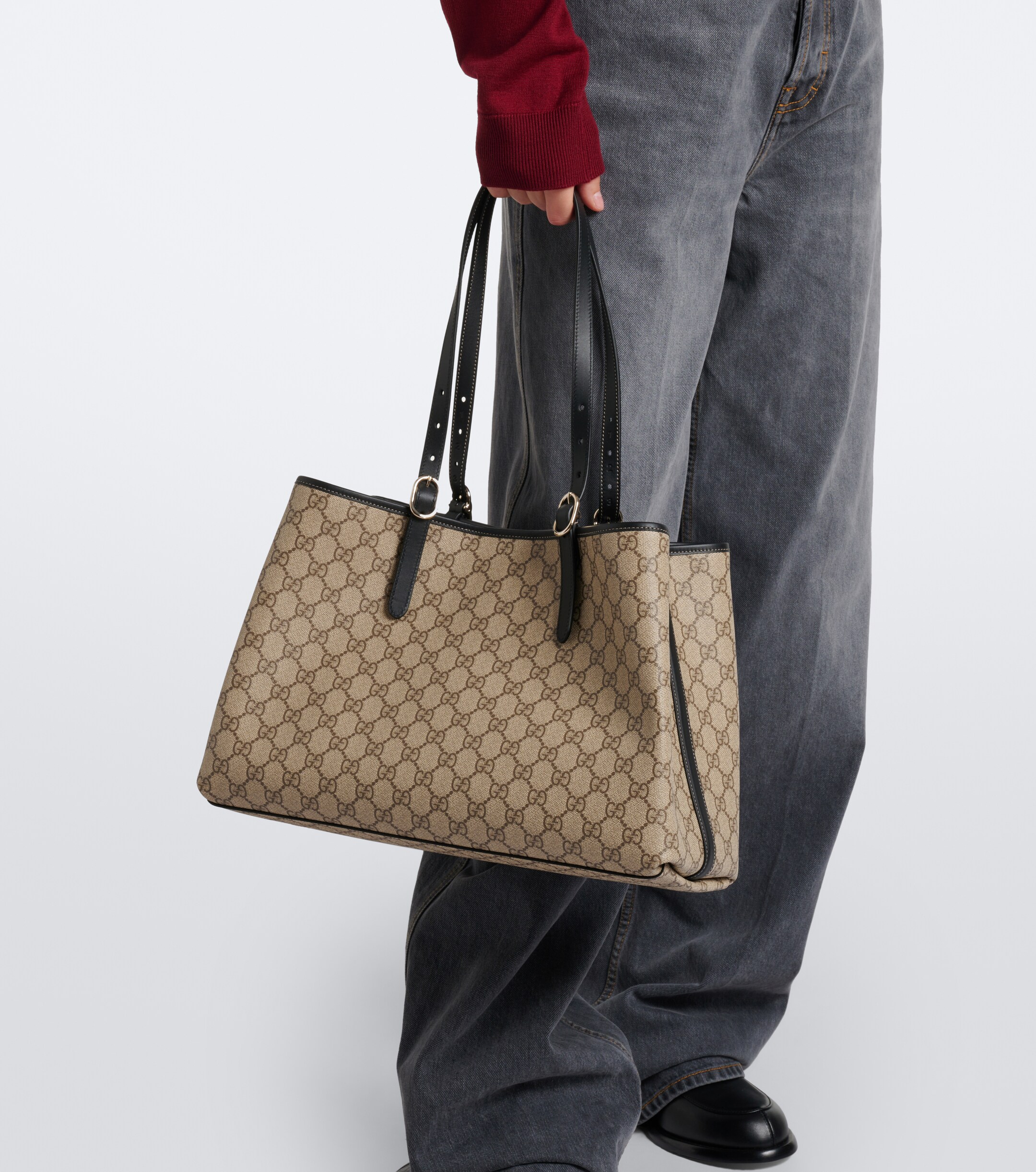 Gucci GG Emblem Large shopper