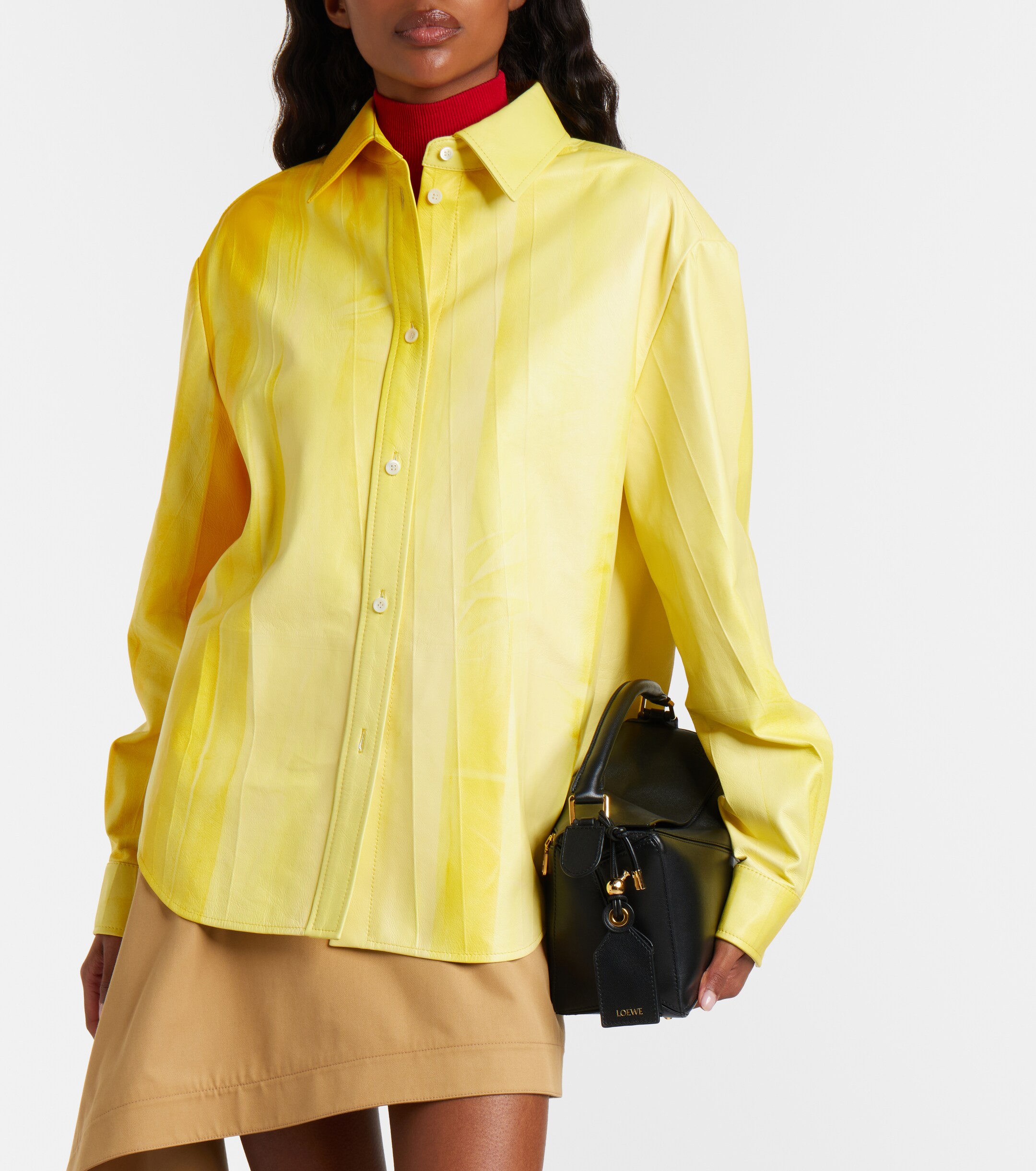 Loewe Loewe Leather shirt