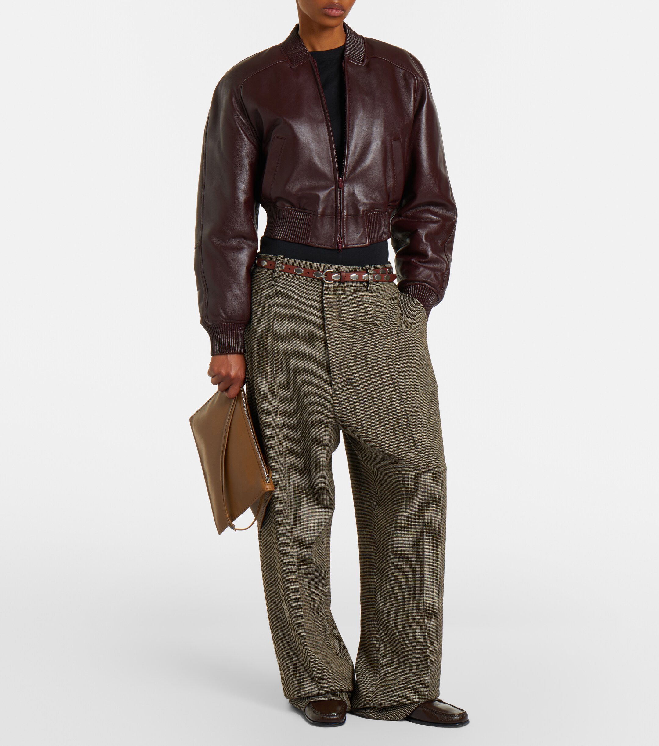 PHOEBE PHILO Glove Pochette leather shoulder bag thumbnail