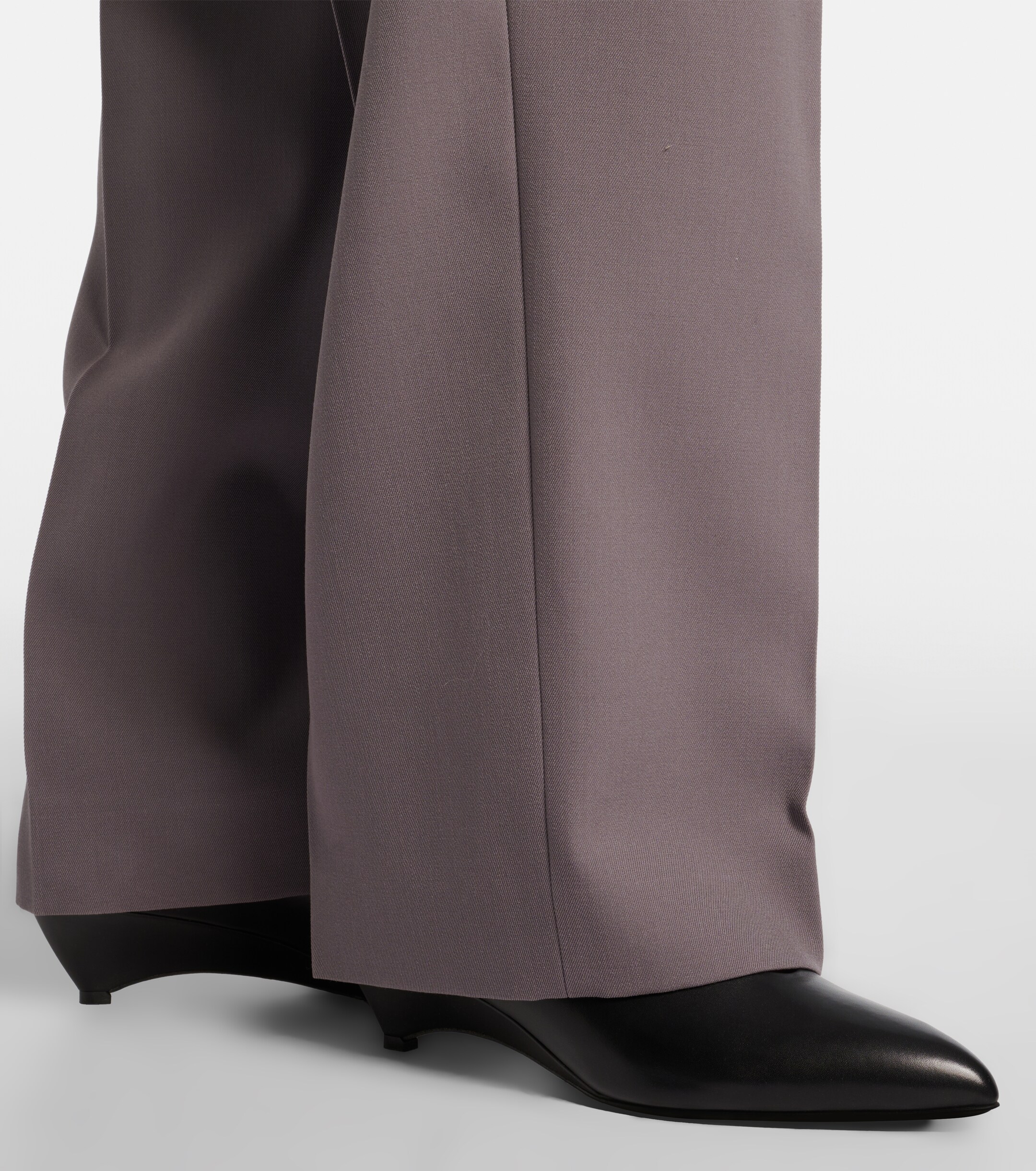 Jil Sander Jil Sander Arc leather pumps