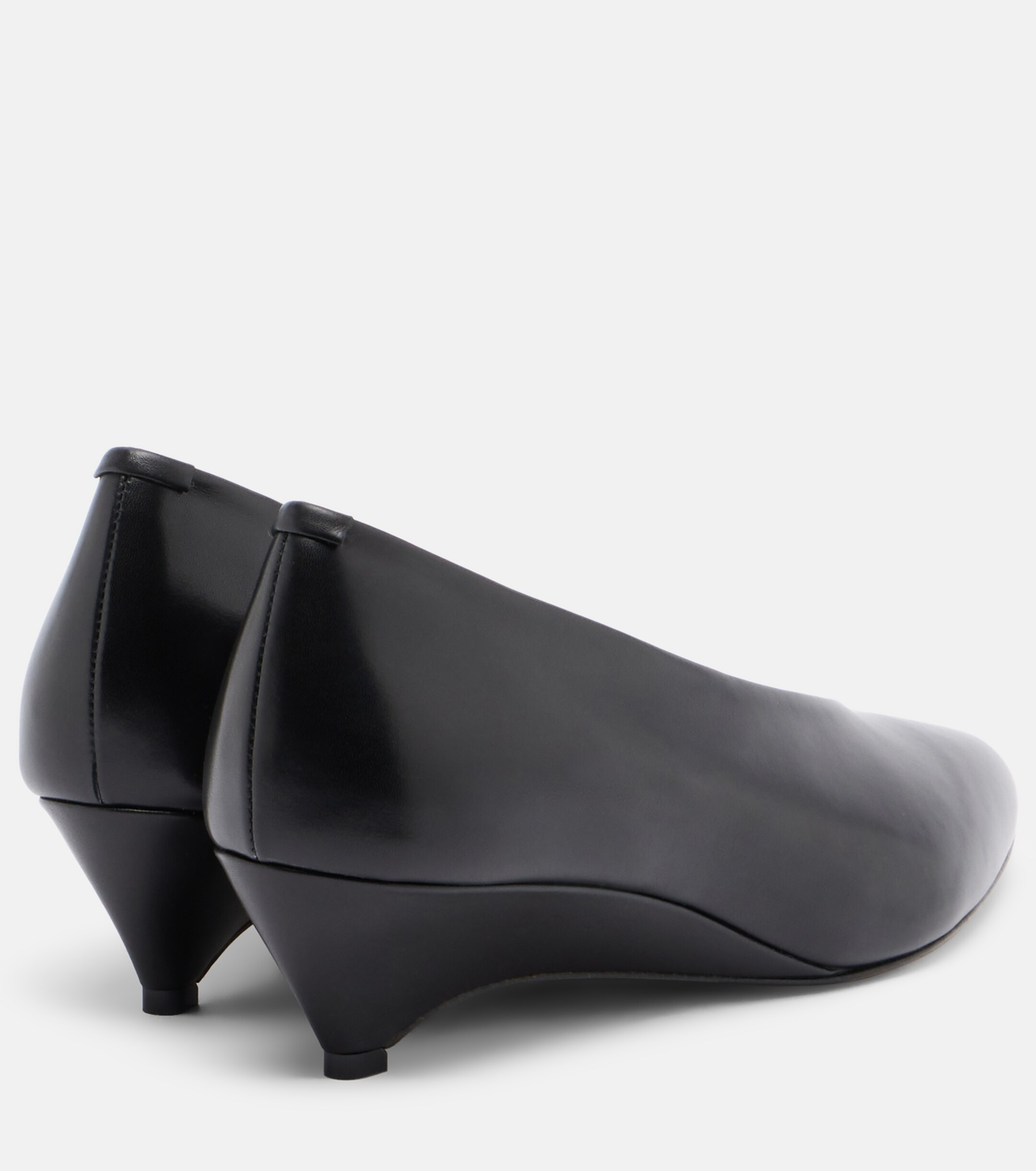 Jil Sander Jil Sander Arc leather pumps