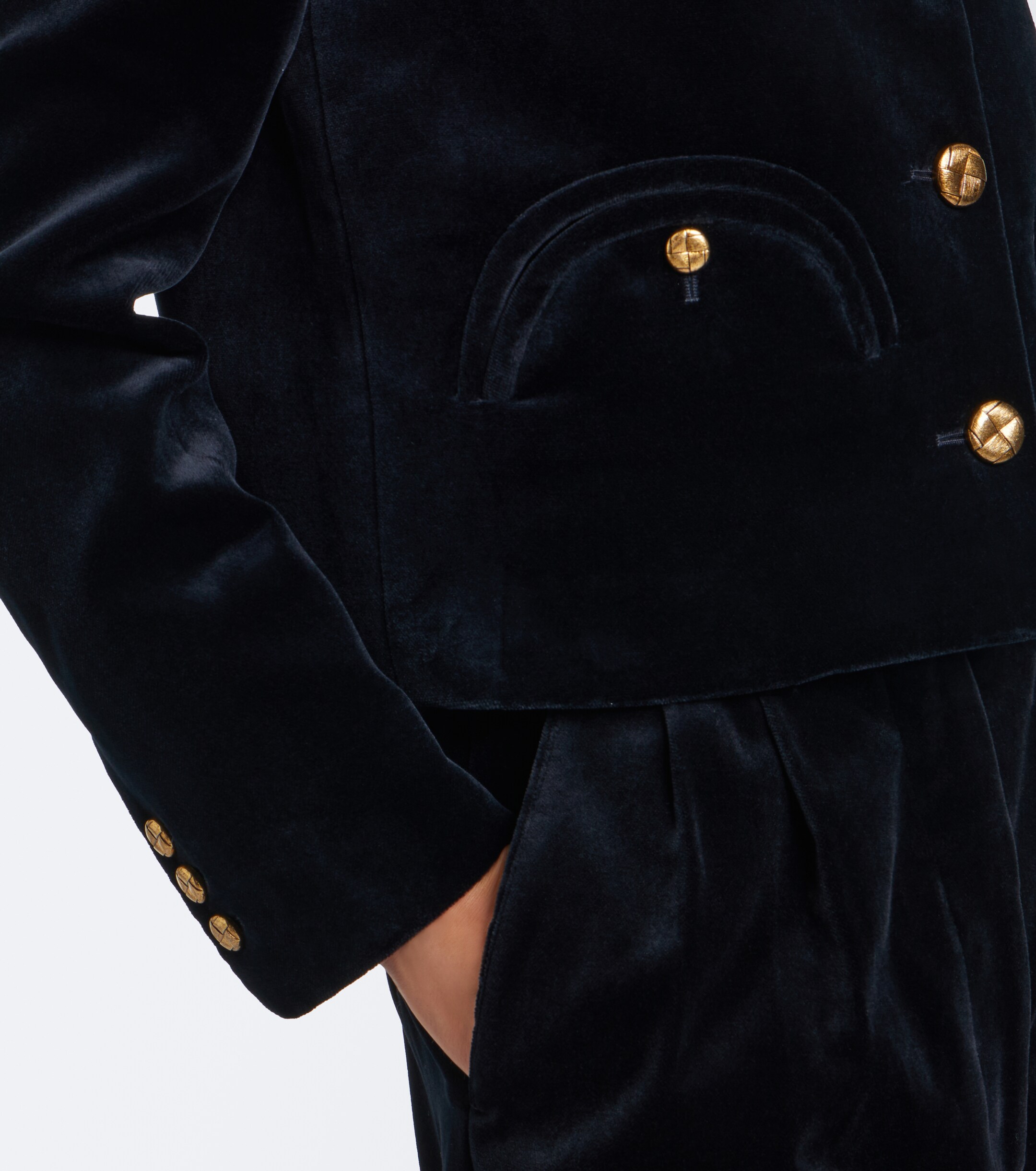 Blazé Milano Blazé Milano Shamo cotton velvet jacket