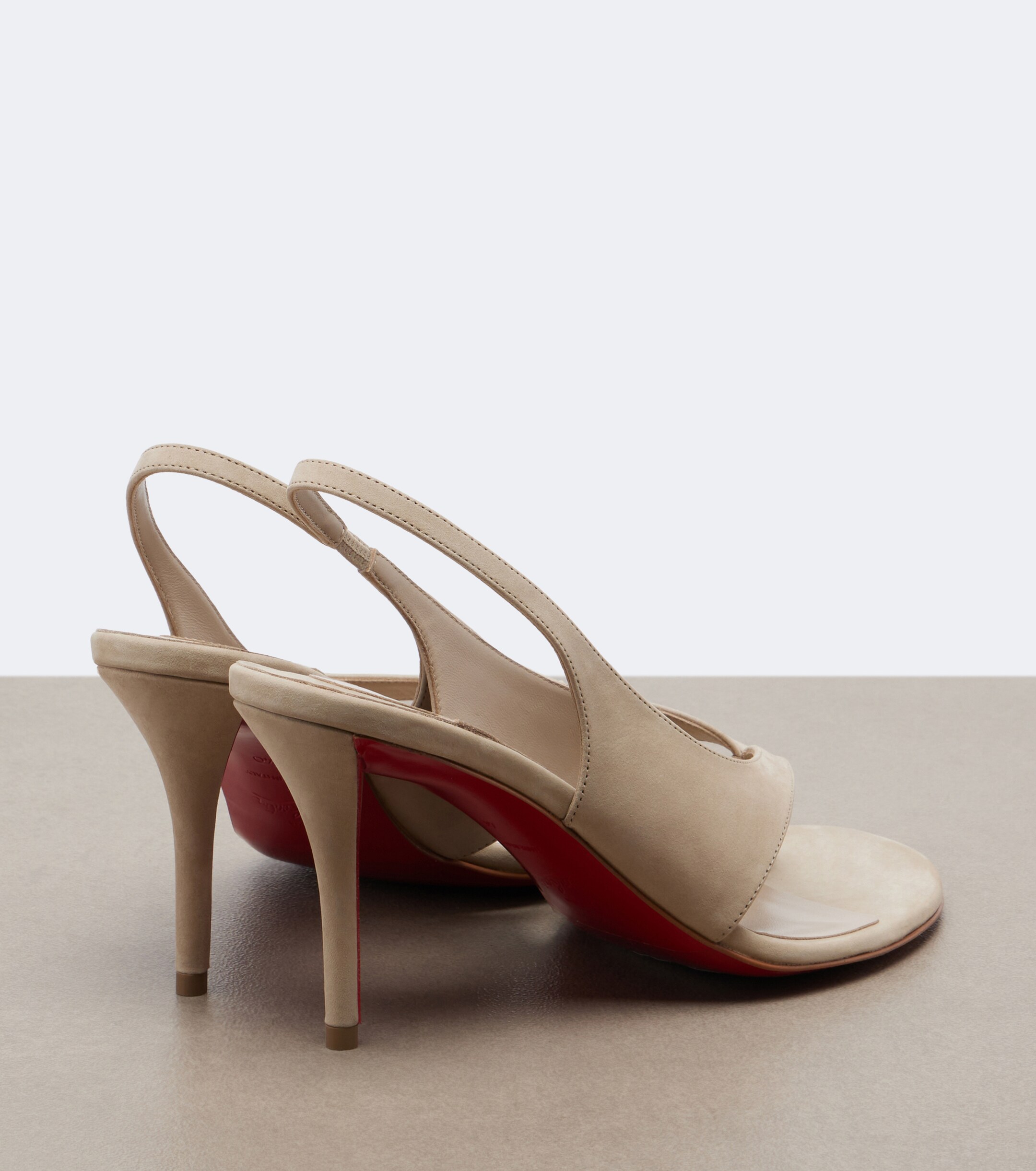 CHRISTIAN LOUBOUTIN Christian Louboutin Miss Z suede thong sandals