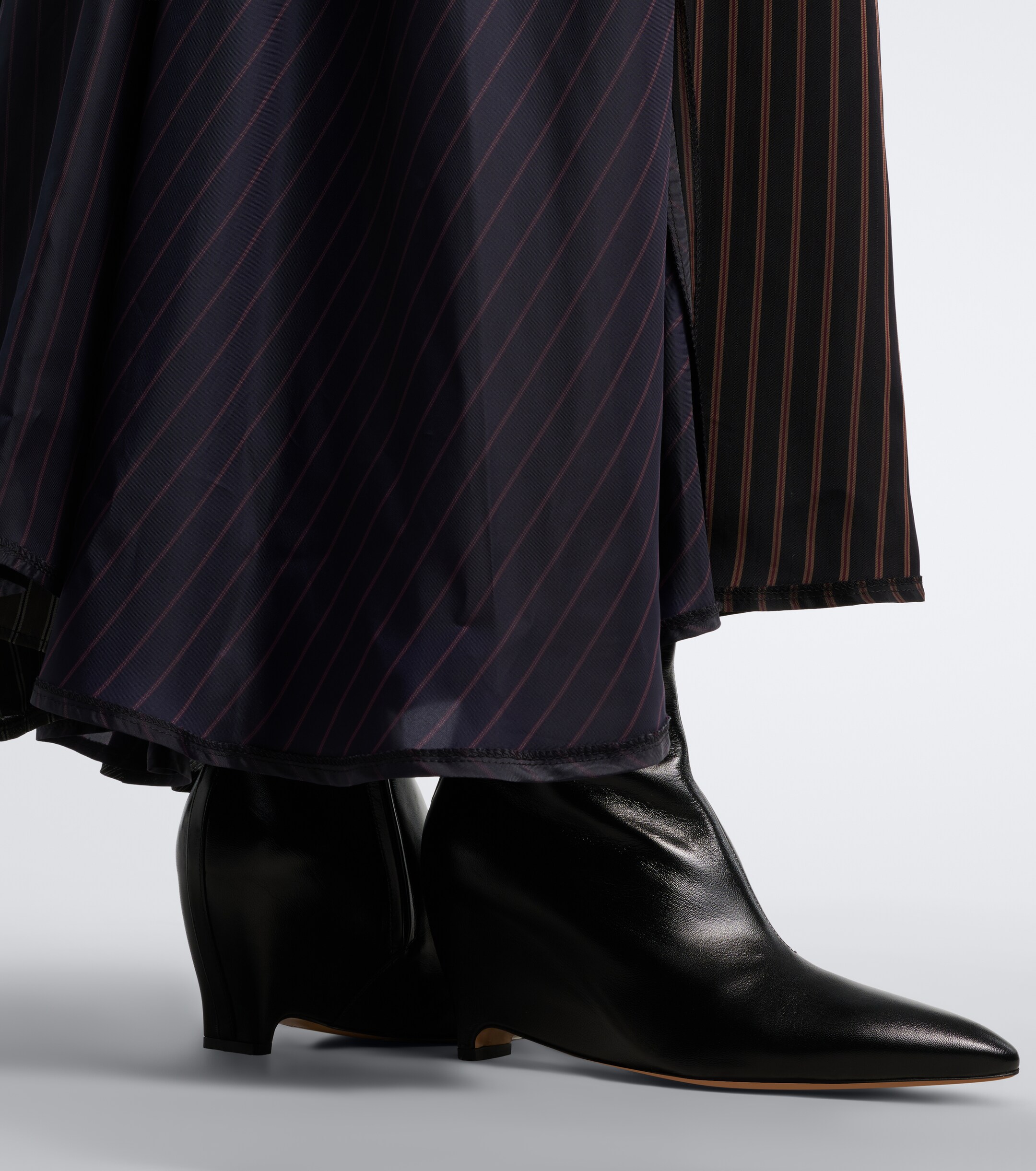 Maison Margiela Maison Margiela Heel-Less leather ankle boots