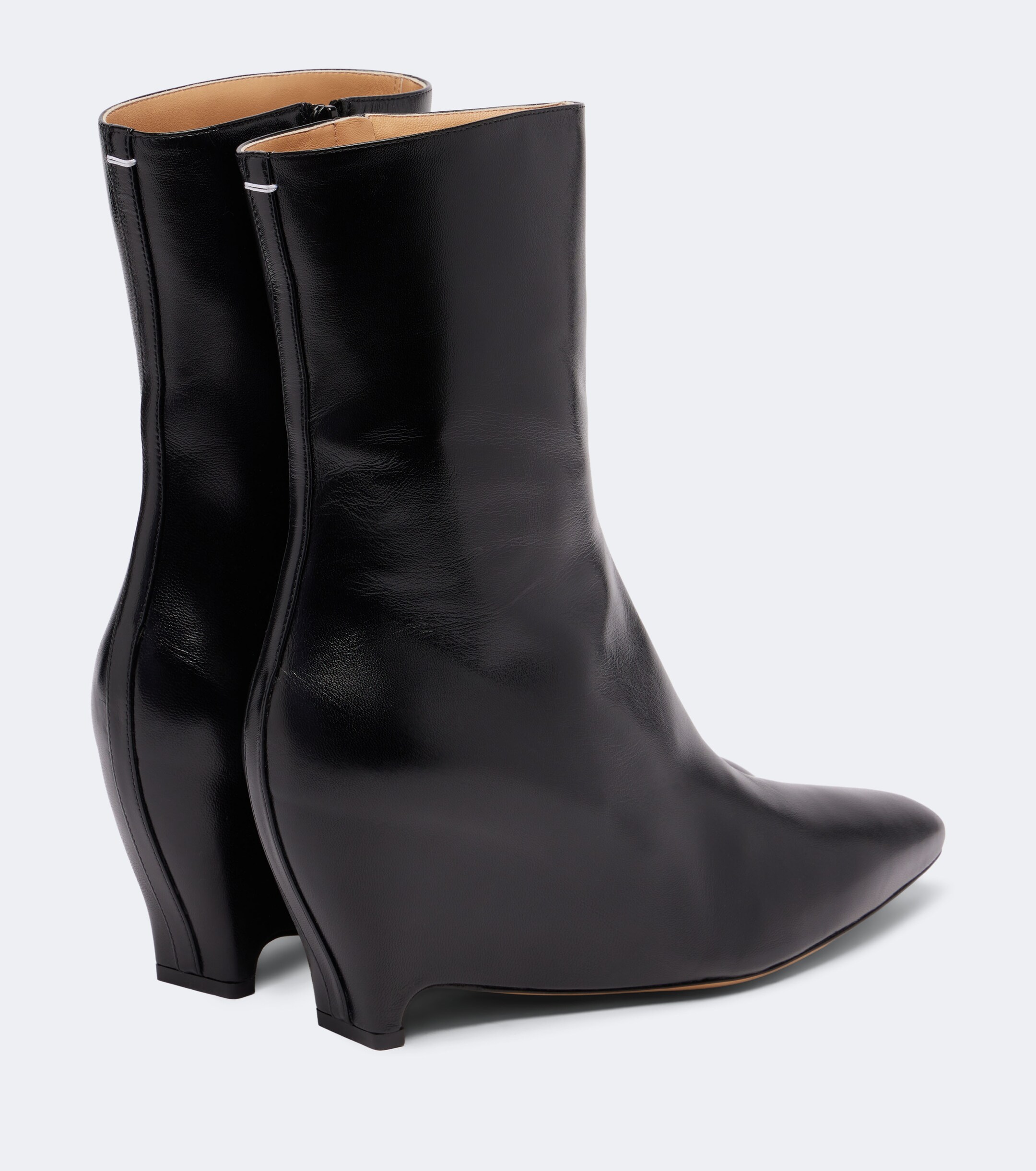 Maison Margiela Maison Margiela Heel-Less leather ankle boots