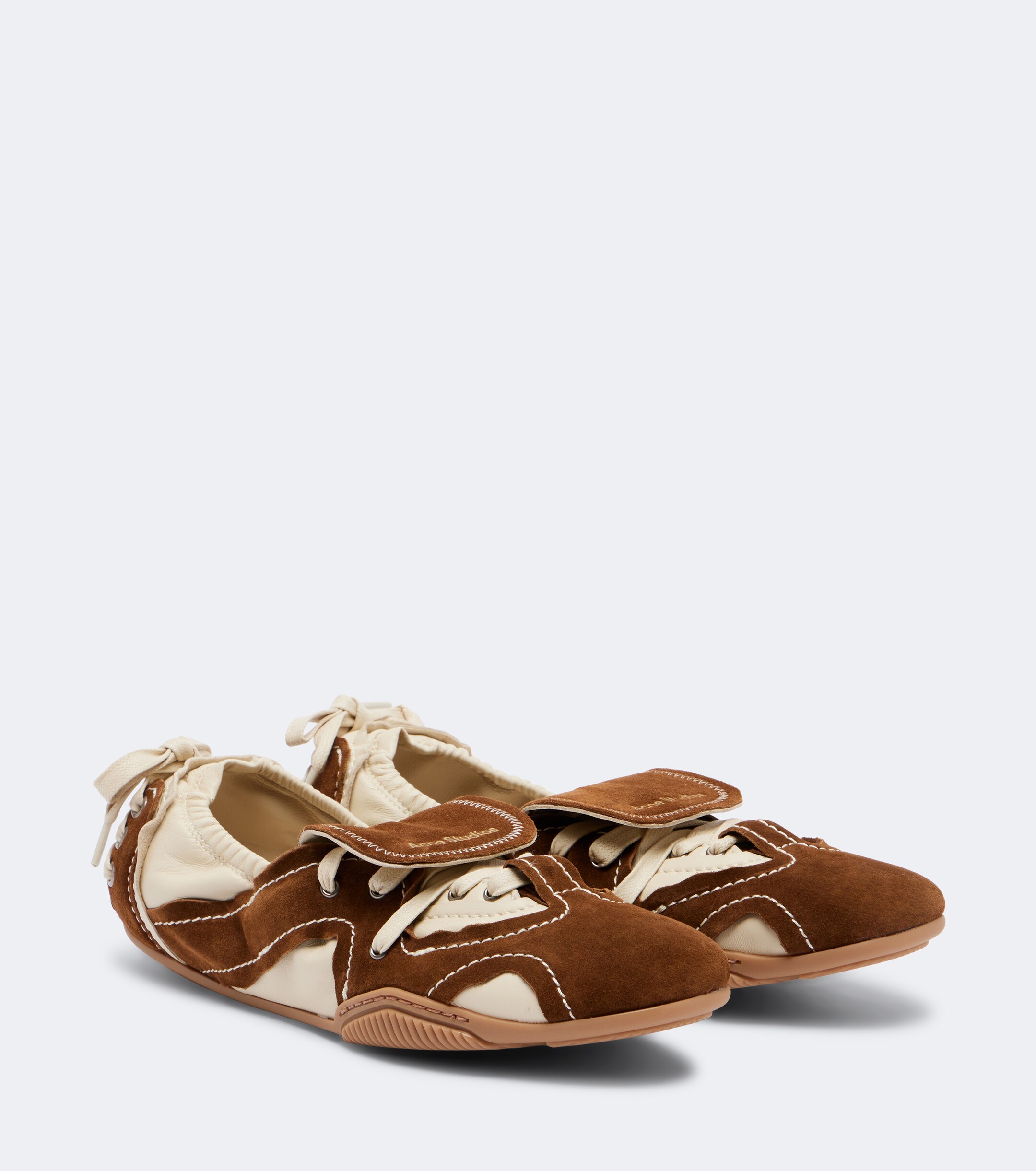 Acne Studios Acne Studios Leather and suede sneakers