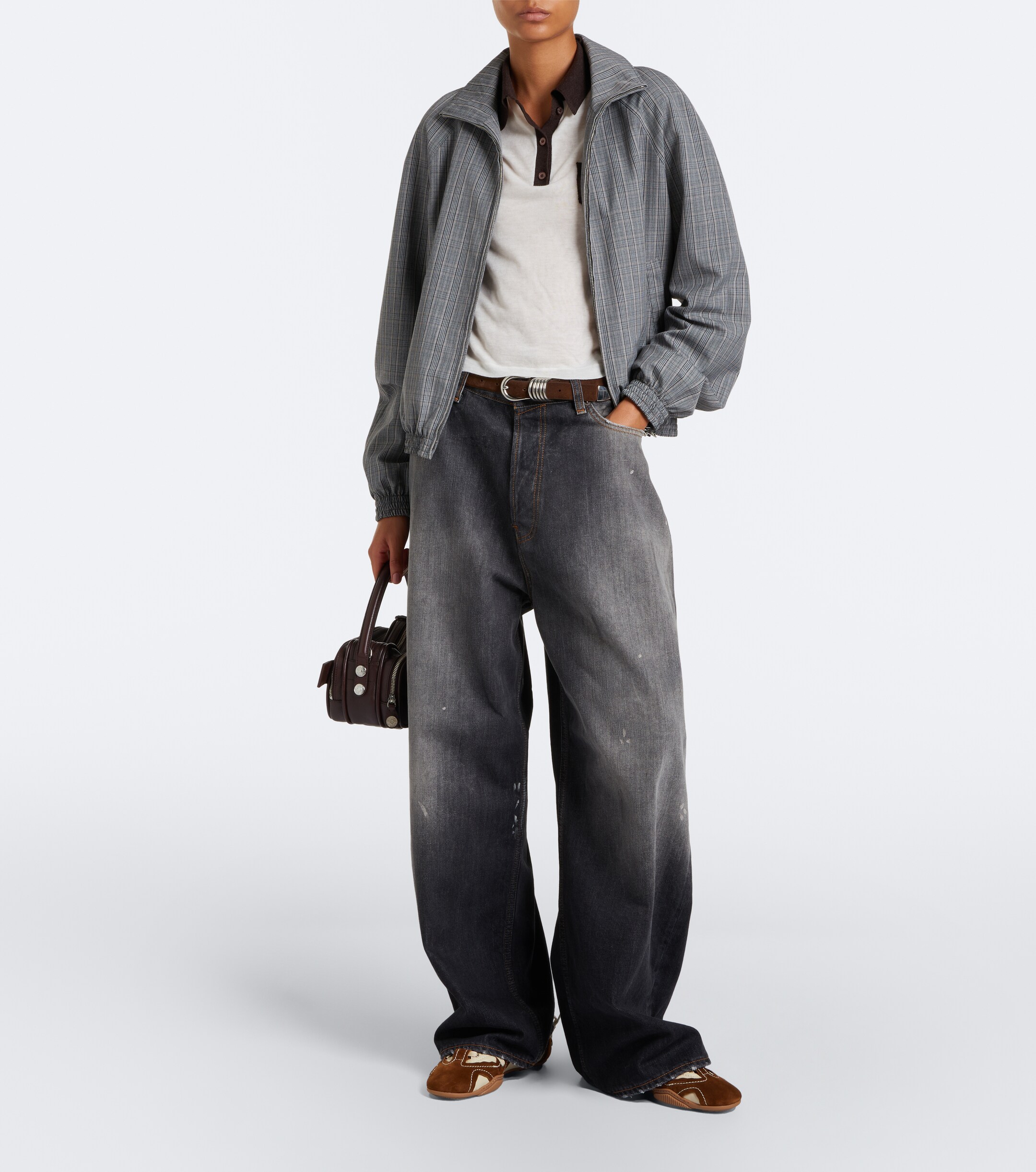 Acne Studios Acne Studios Leather and suede sneakers