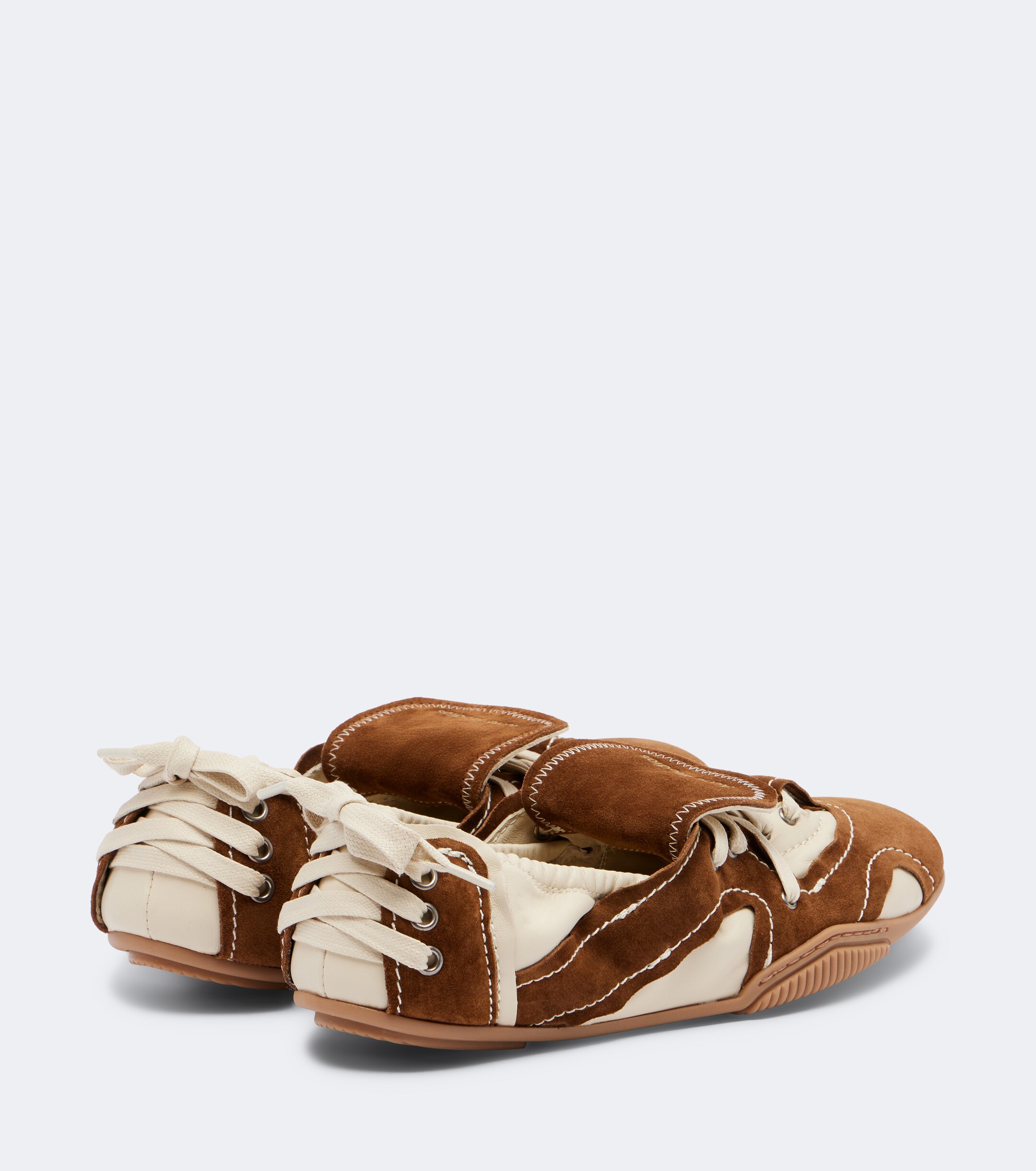 Acne Studios Acne Studios Leather and suede sneakers