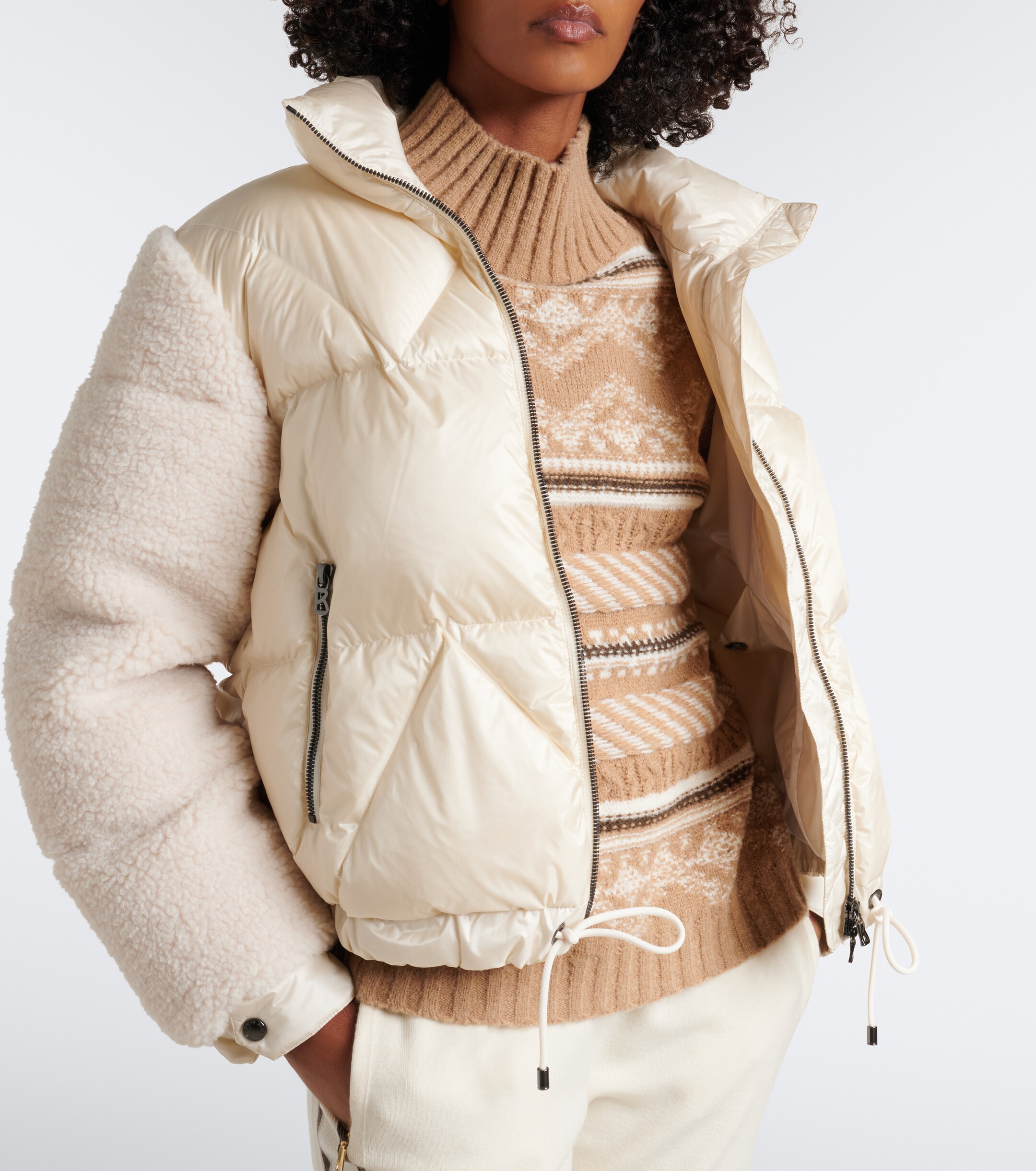 BOGNER Bogner Queeny terry-trimmed down jacket