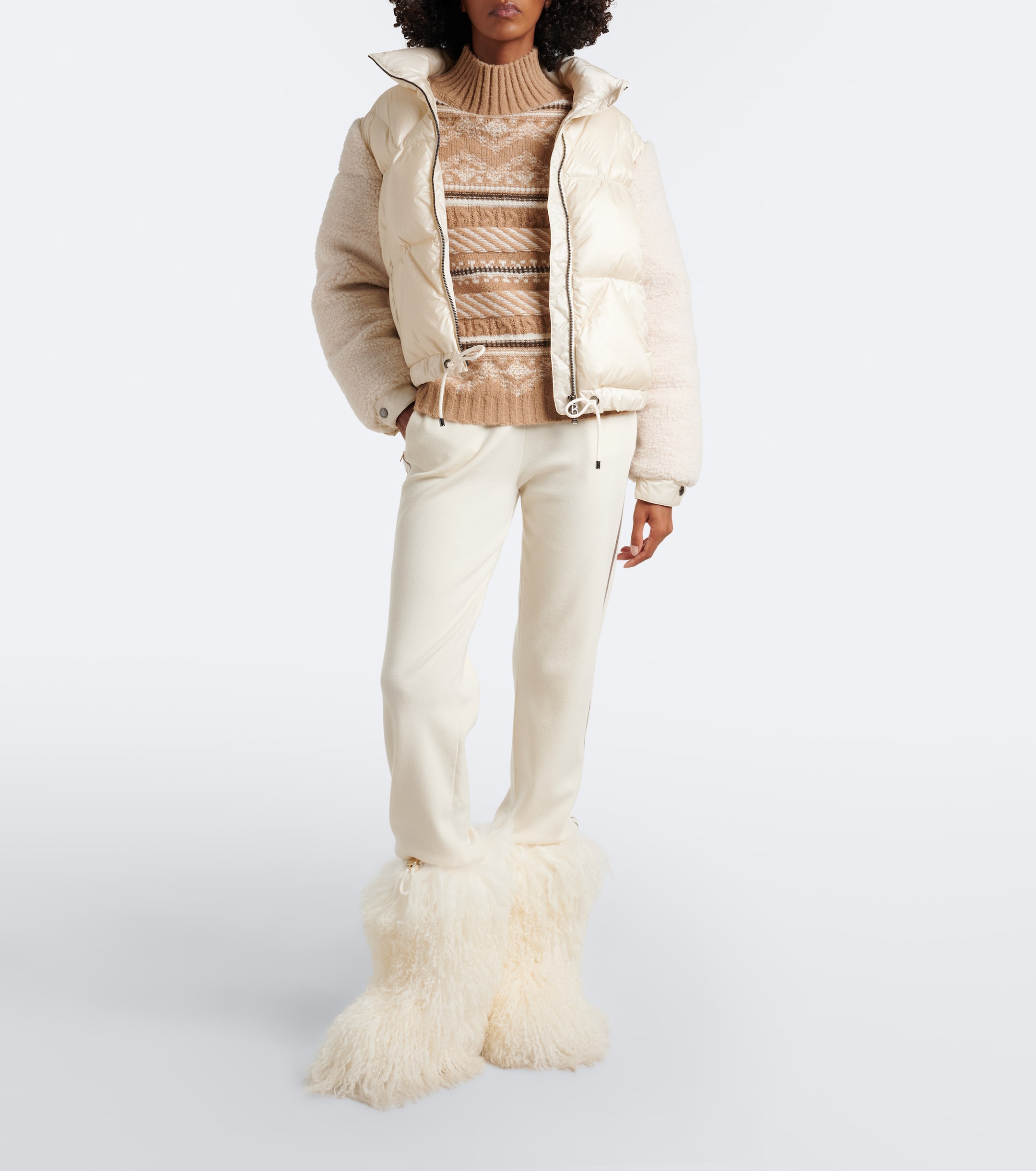 BOGNER Bogner Queeny terry-trimmed down jacket