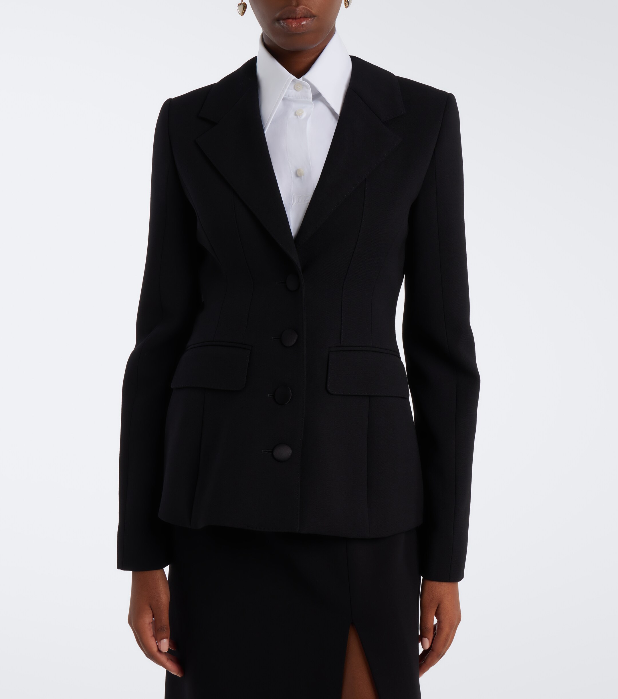 Dolce&Gabbana Dolce & Gabbana Virgin wool crêpe blazer