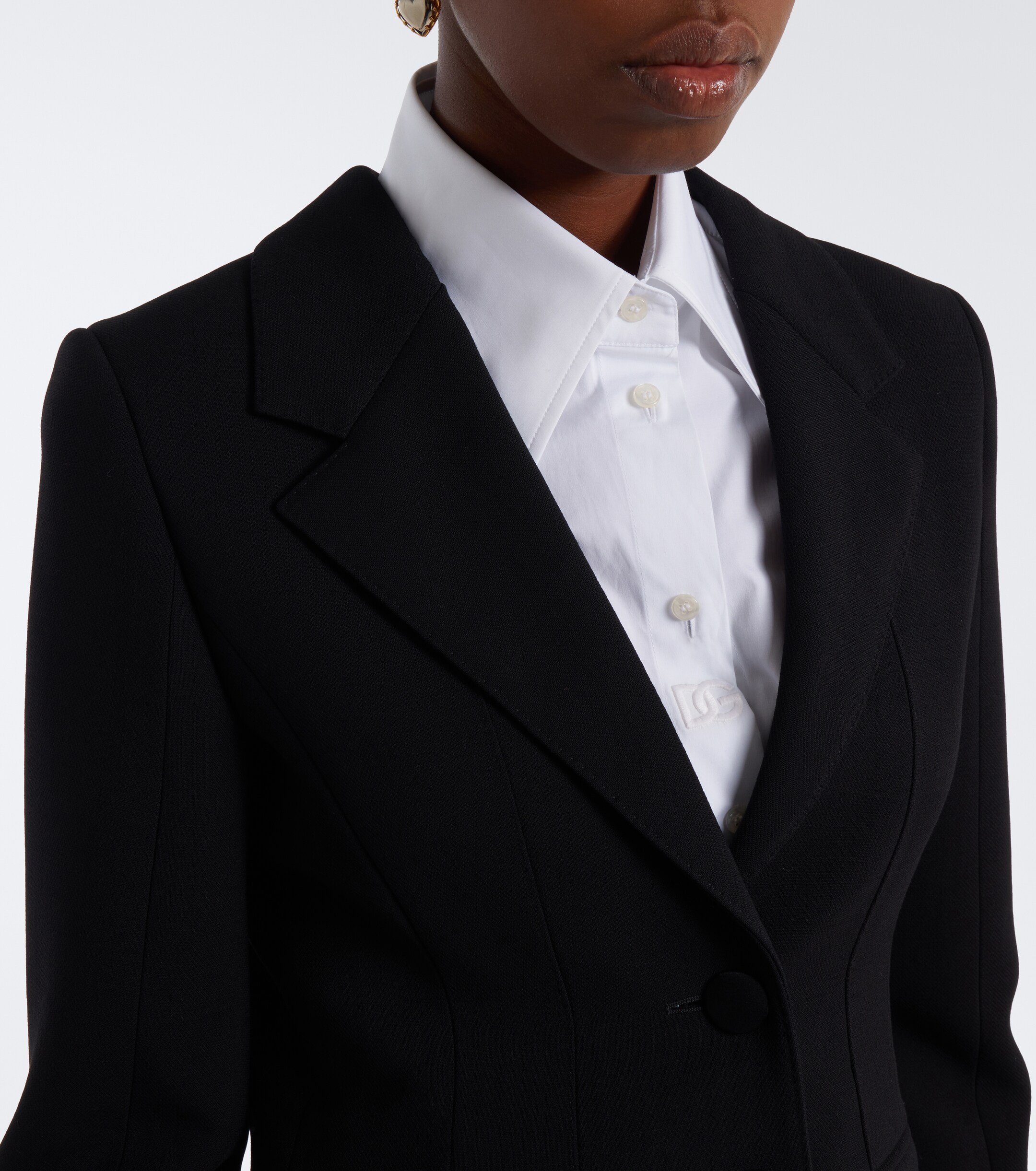 Dolce&Gabbana Dolce & Gabbana Virgin wool crêpe blazer