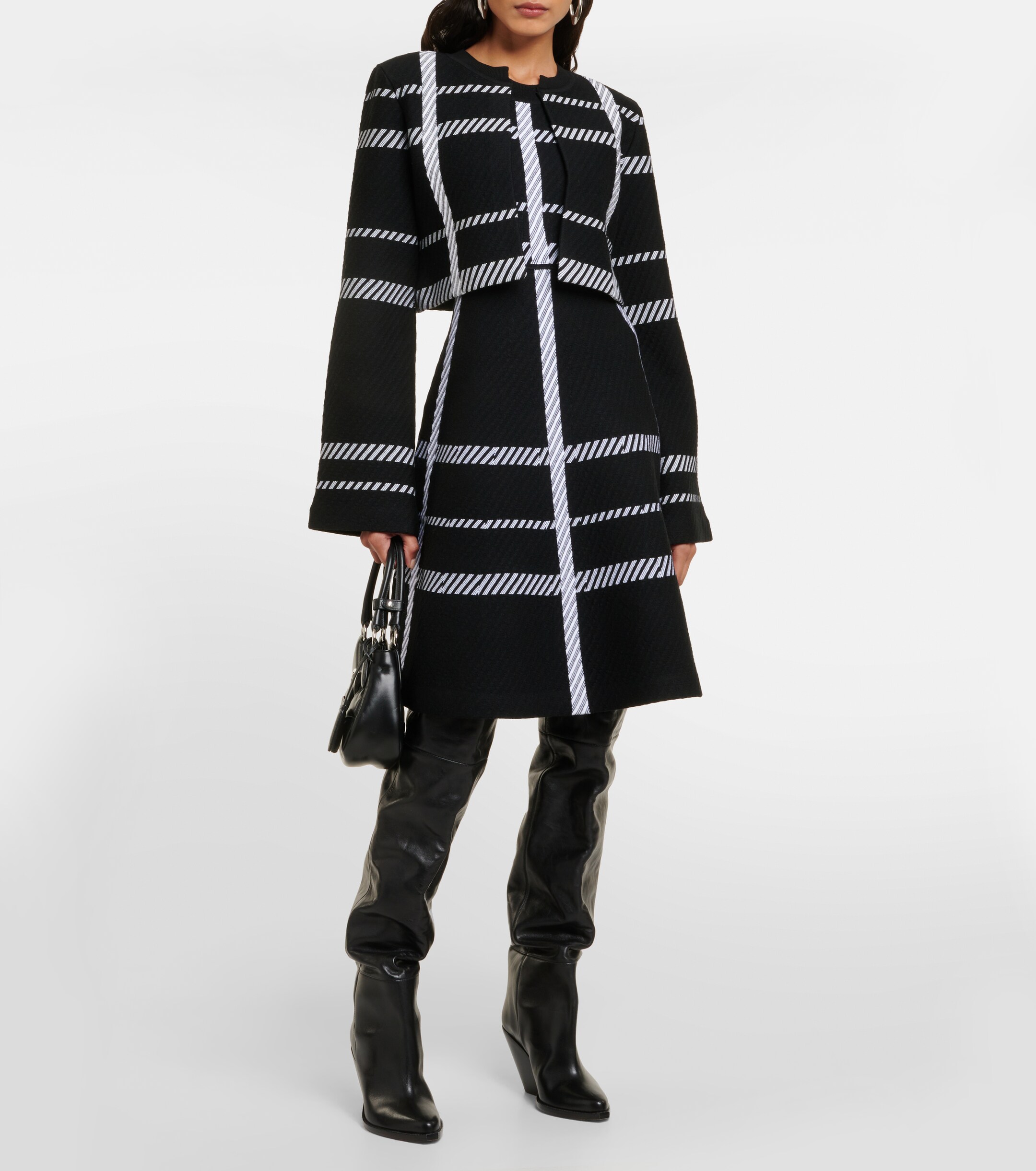 Dorothee Schumacher Checked midi dress