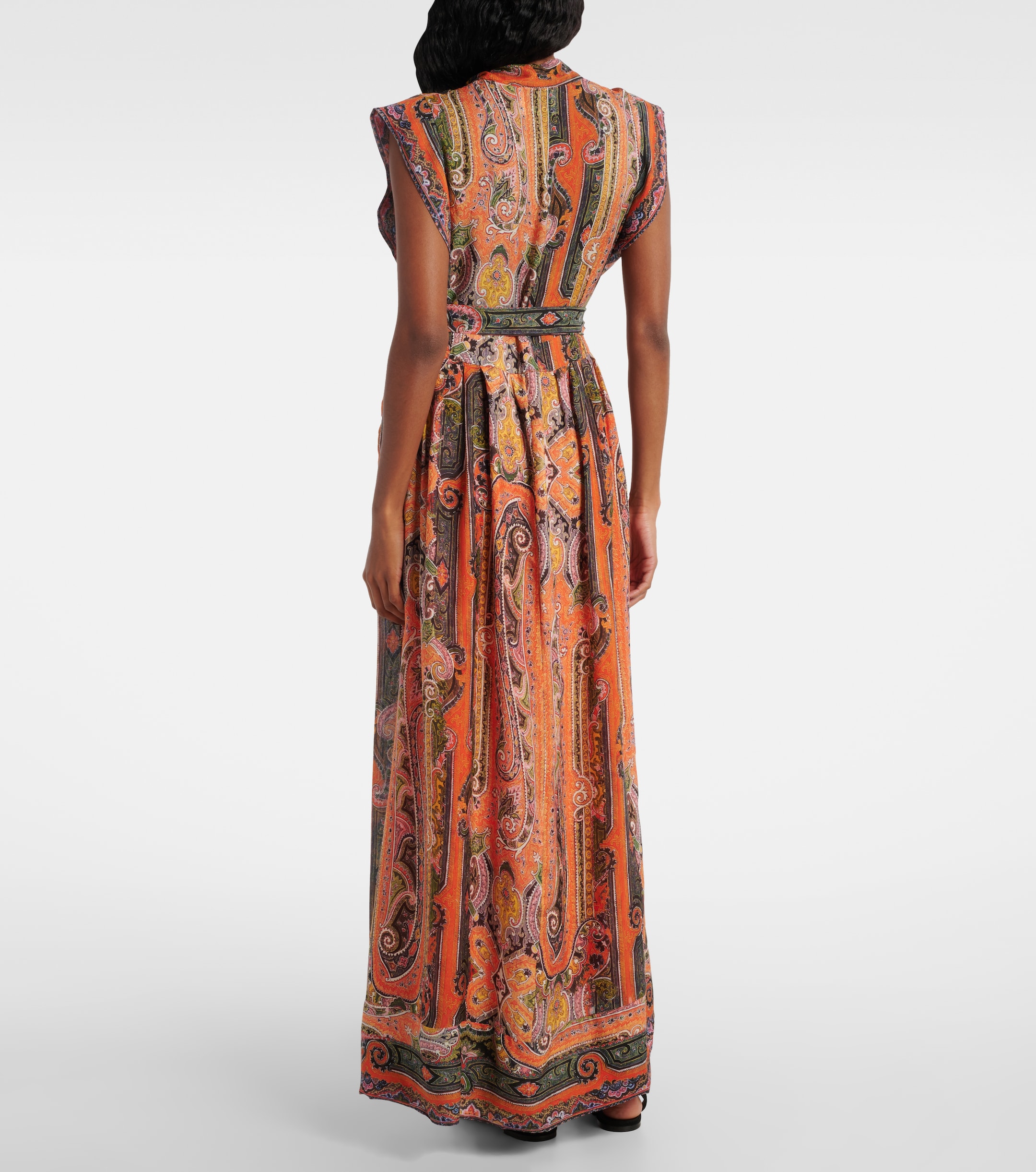 Isabel Marant Melissa paisley silk maxi dress