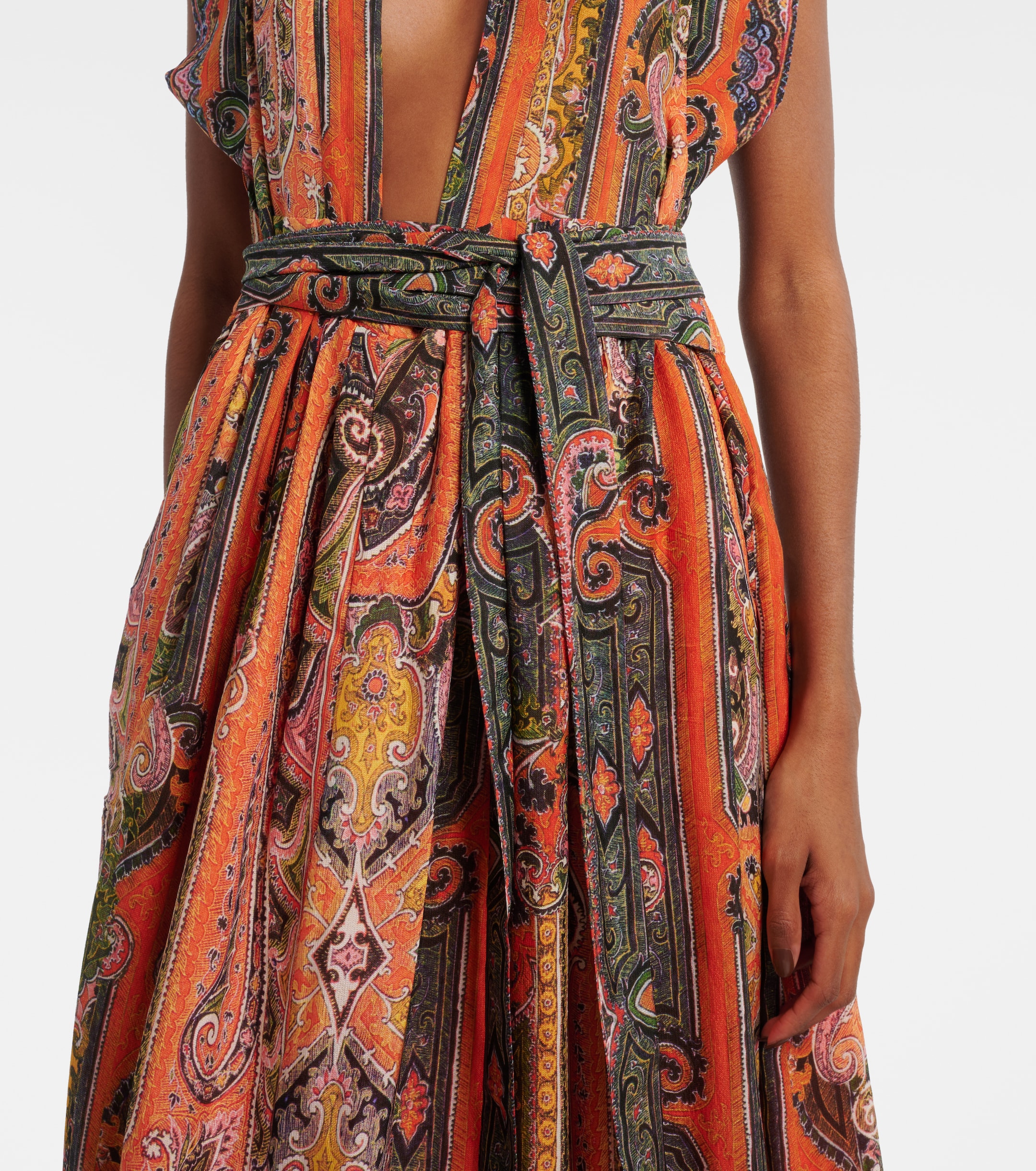 Isabel Marant Melissa paisley silk maxi dress