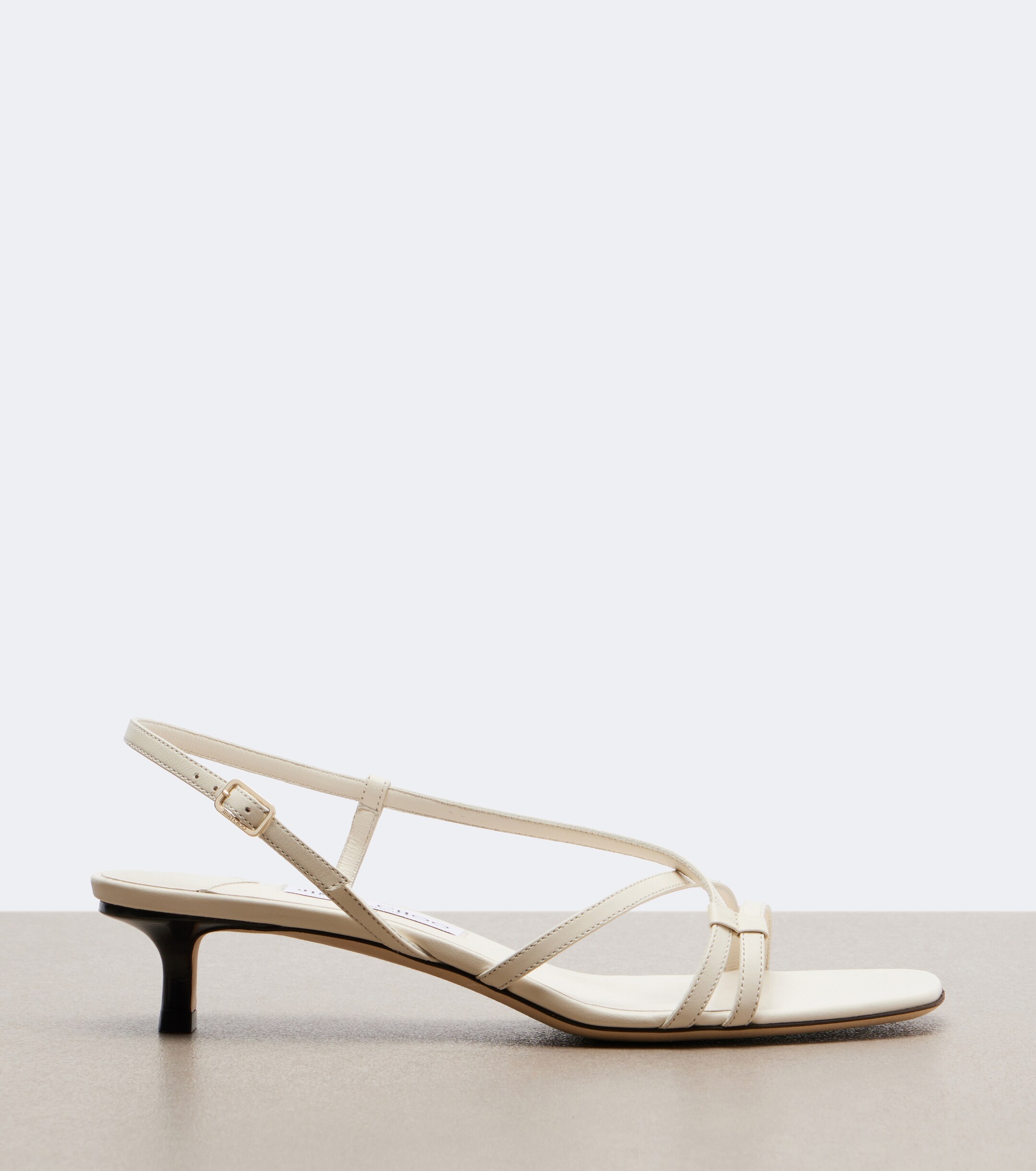 JIMMY CHOO Jimmy Choo Farris leather slingback sandals