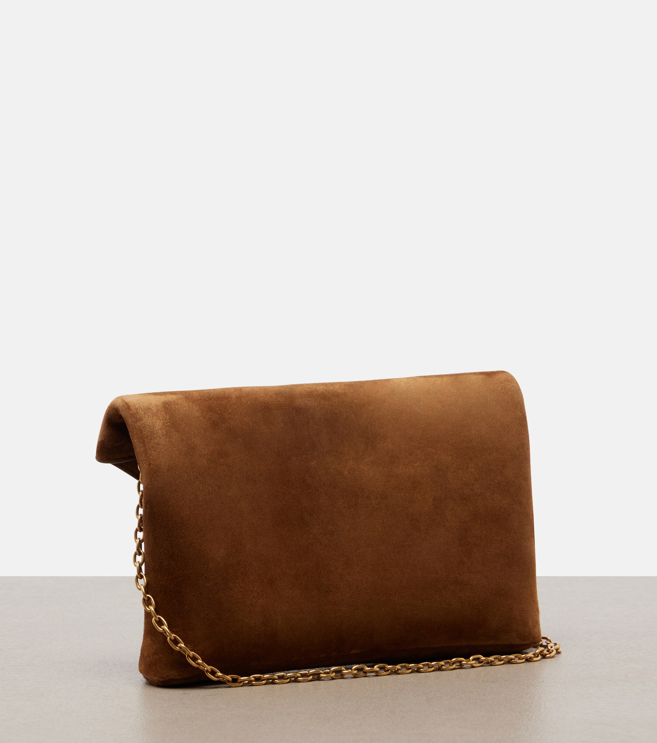 Saint Laurent Cassandre Small suede pouch