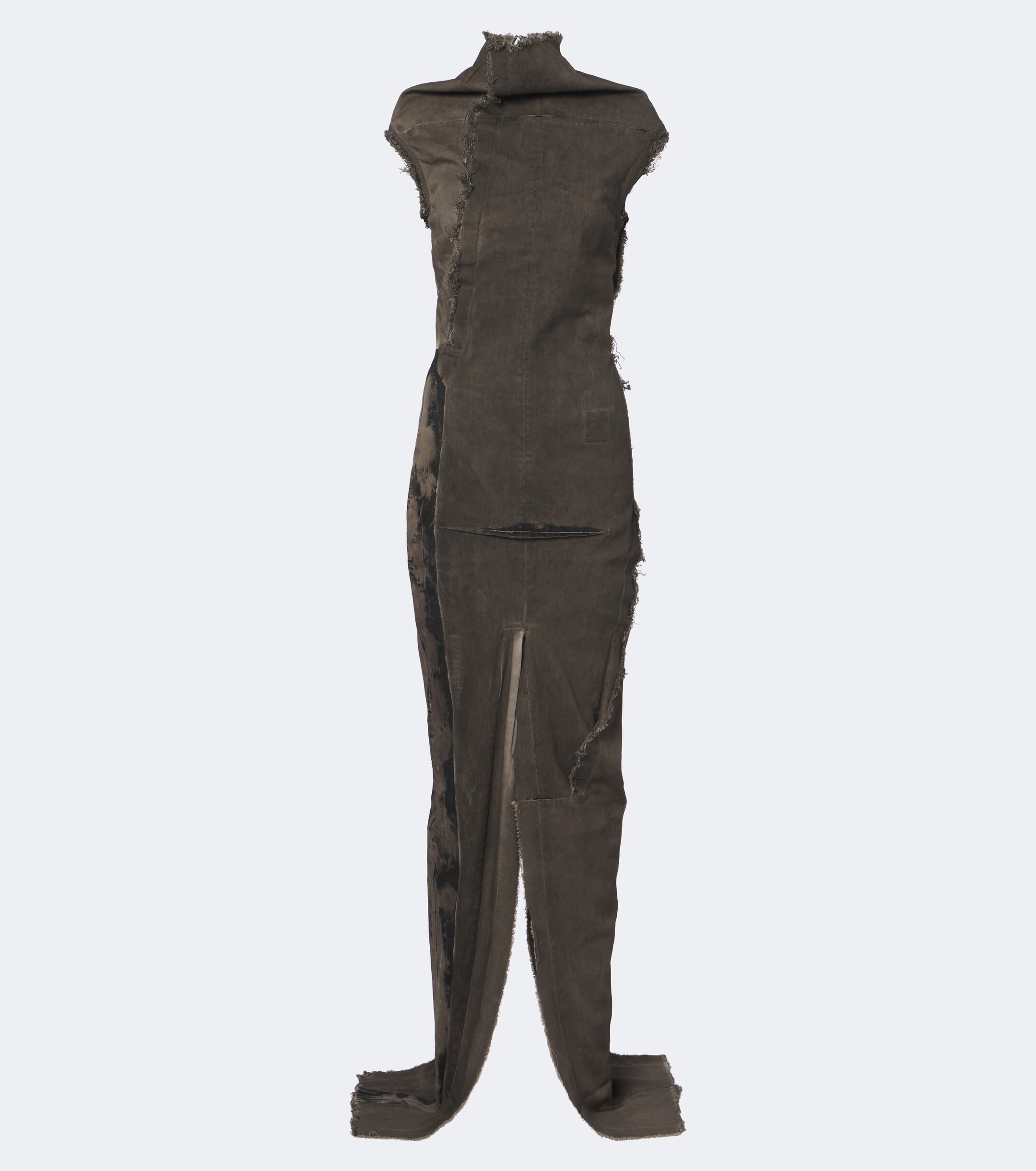 Rick Owens Rick Owens DRKSHDW Sl Etna denim maxi dress