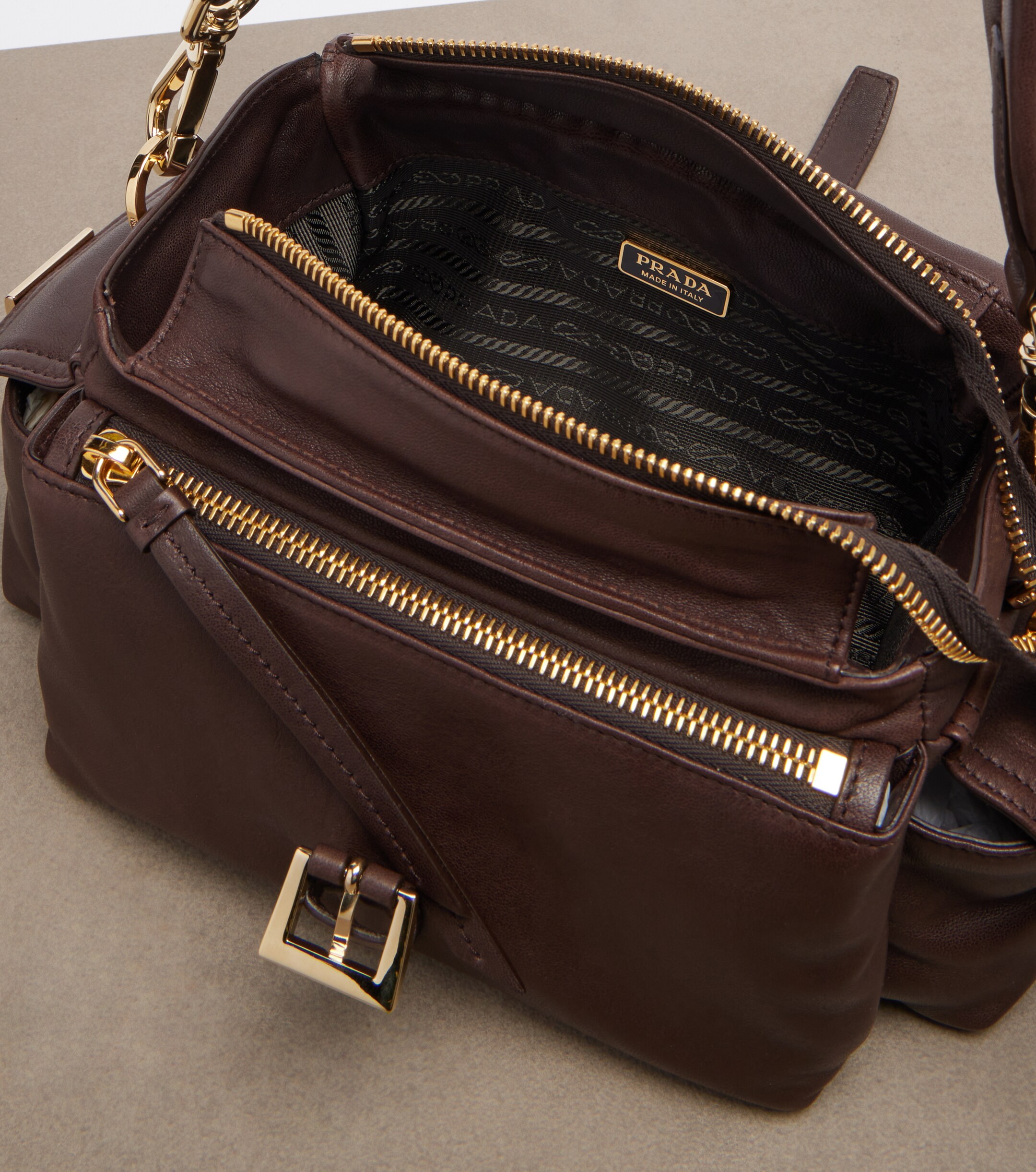 Prada Prada Explore Medium leather shoulder bag